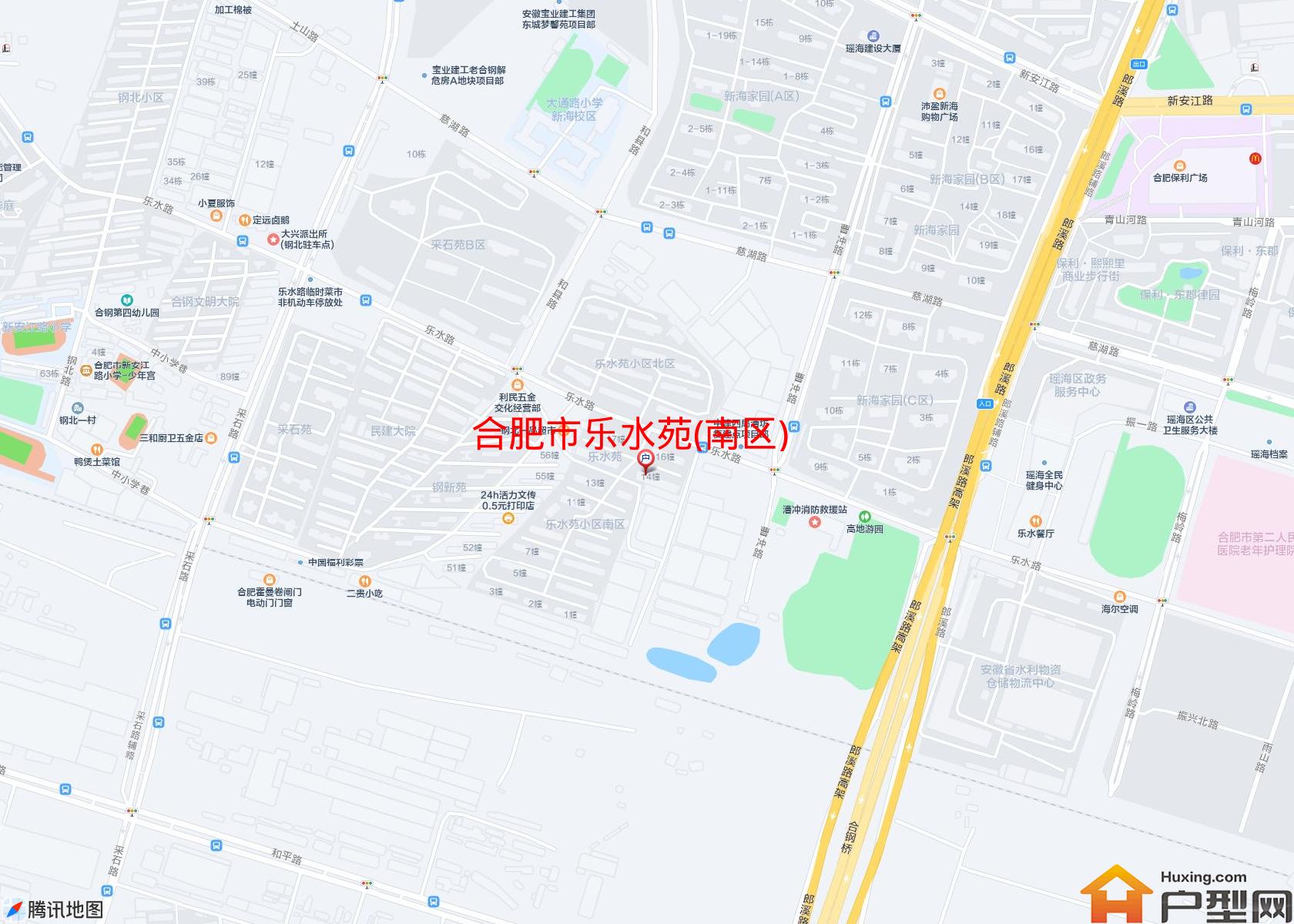 乐水苑(南区)小区 - 户型网