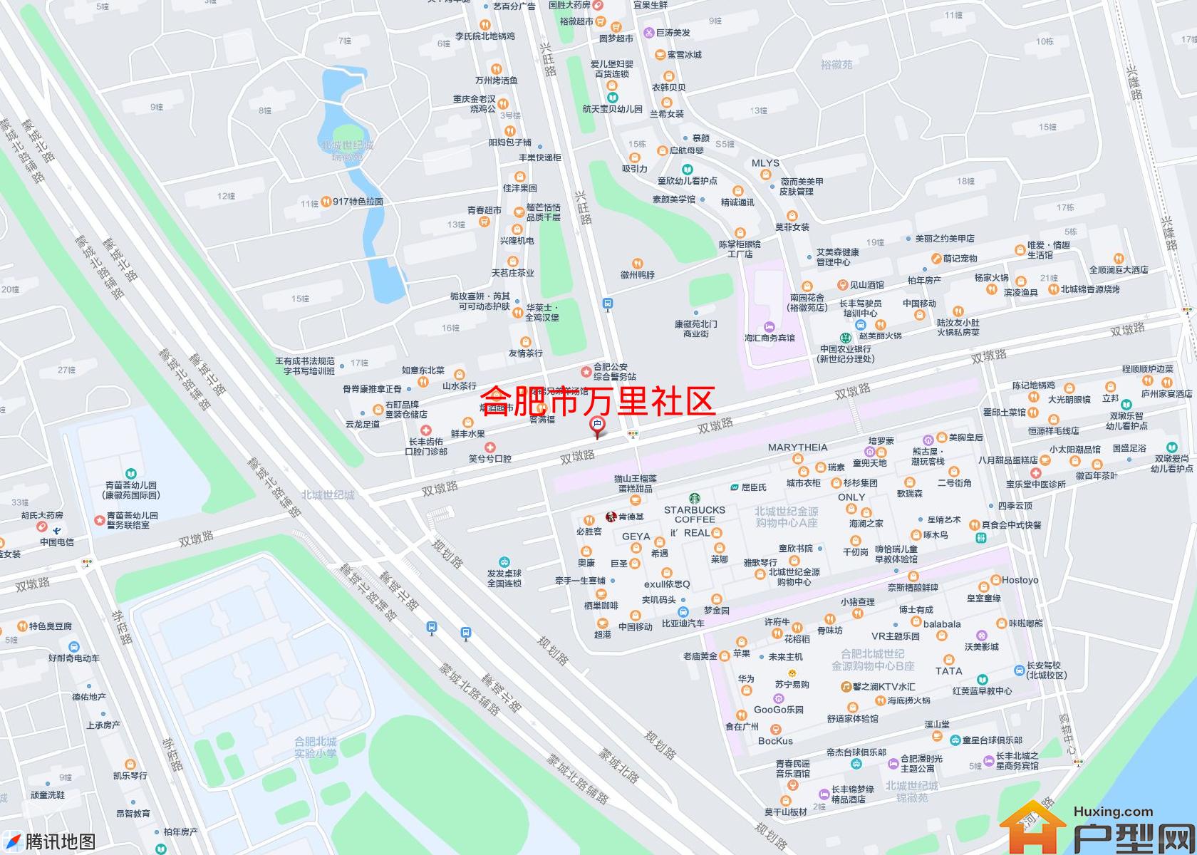 万里社区小区 - 户型网