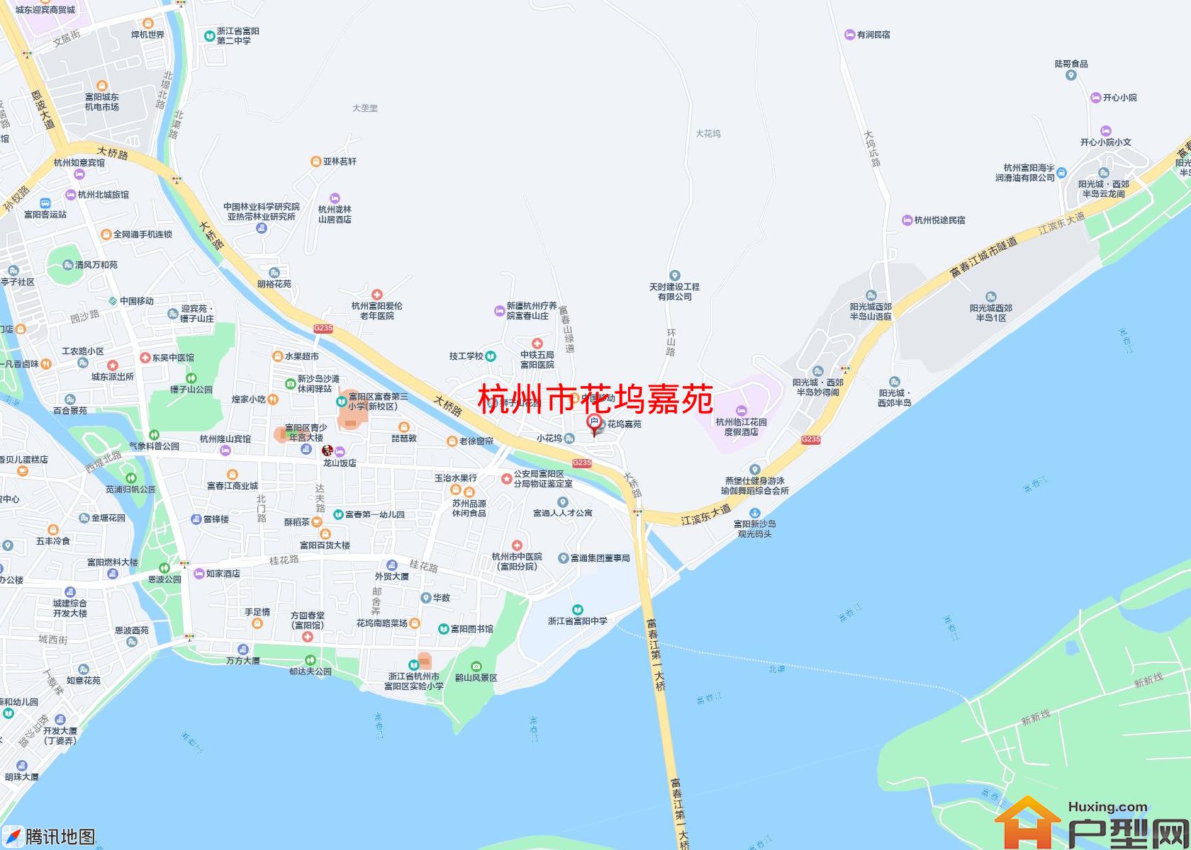 花坞嘉苑小区 - 户型网
