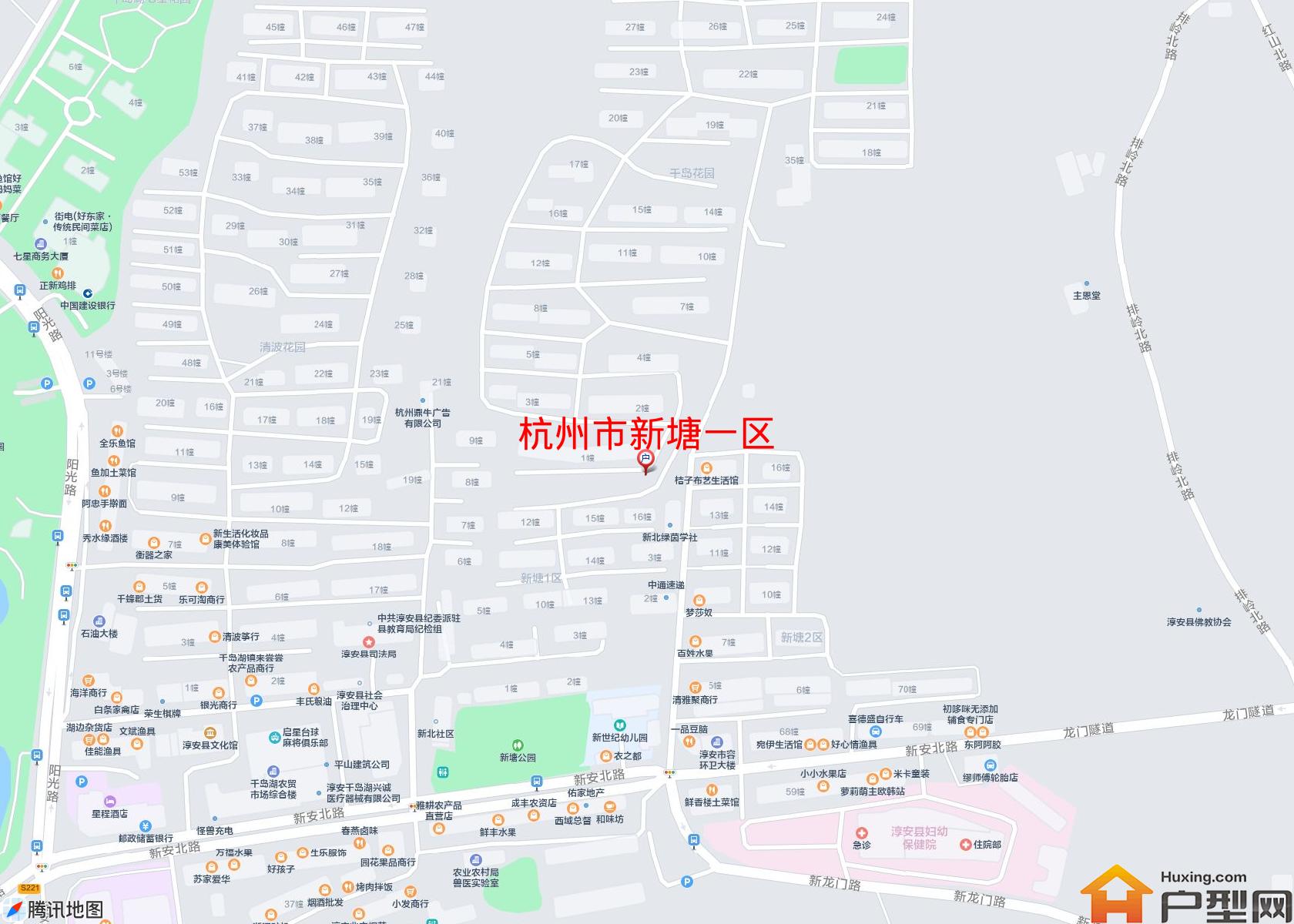 新塘一区小区 - 户型网