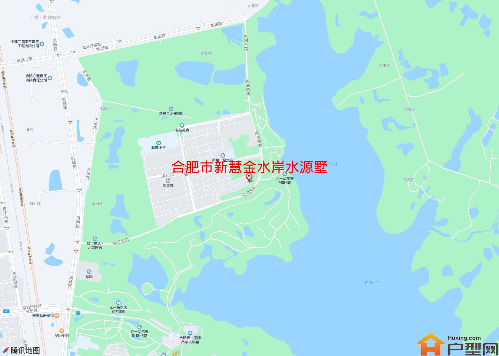 新慧金水岸水源墅小区 - 户型网