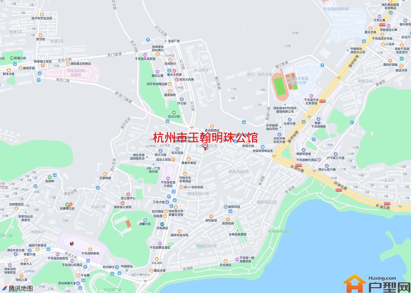 玉翰明珠公馆小区 - 户型网