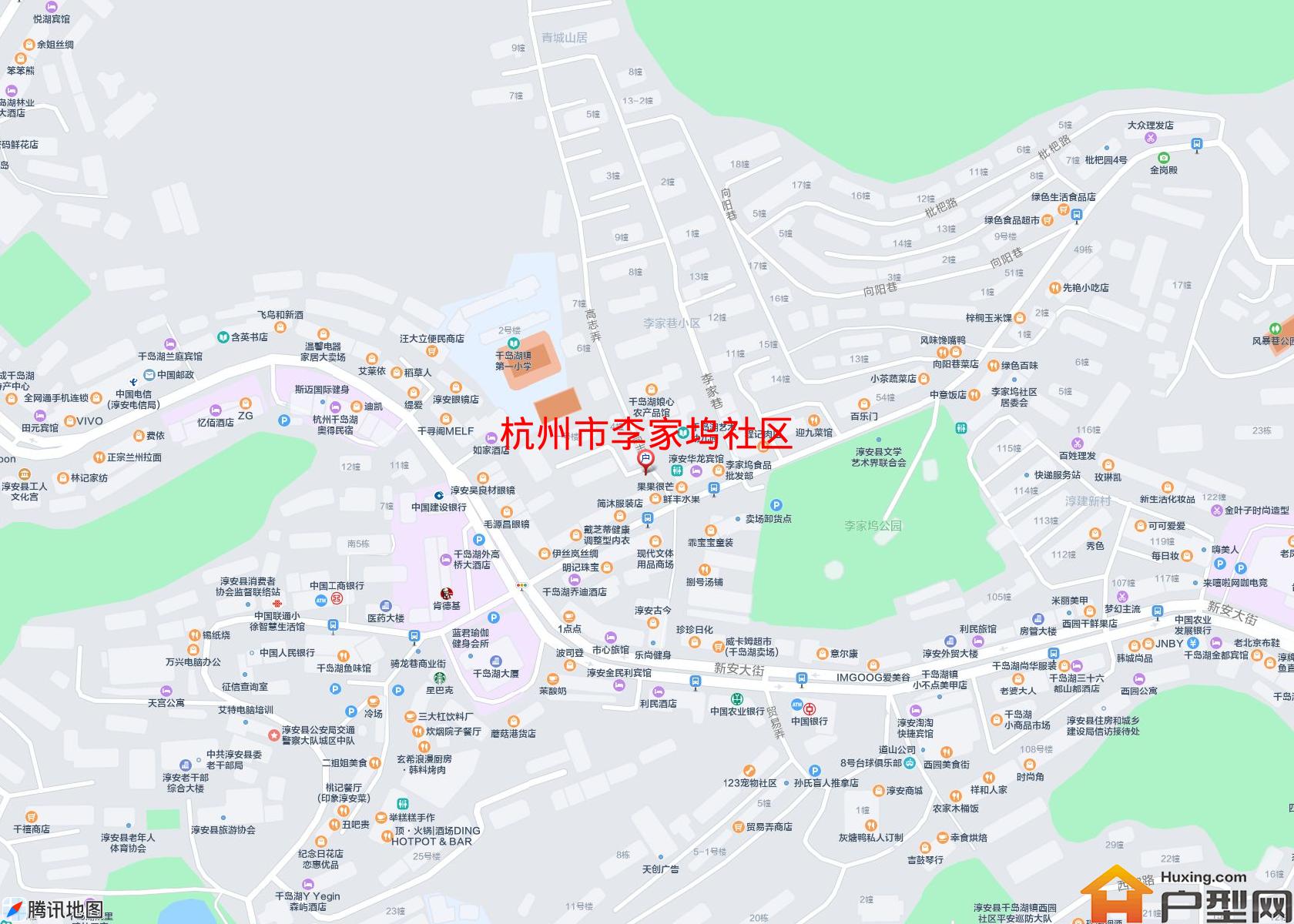 李家坞社区小区 - 户型网