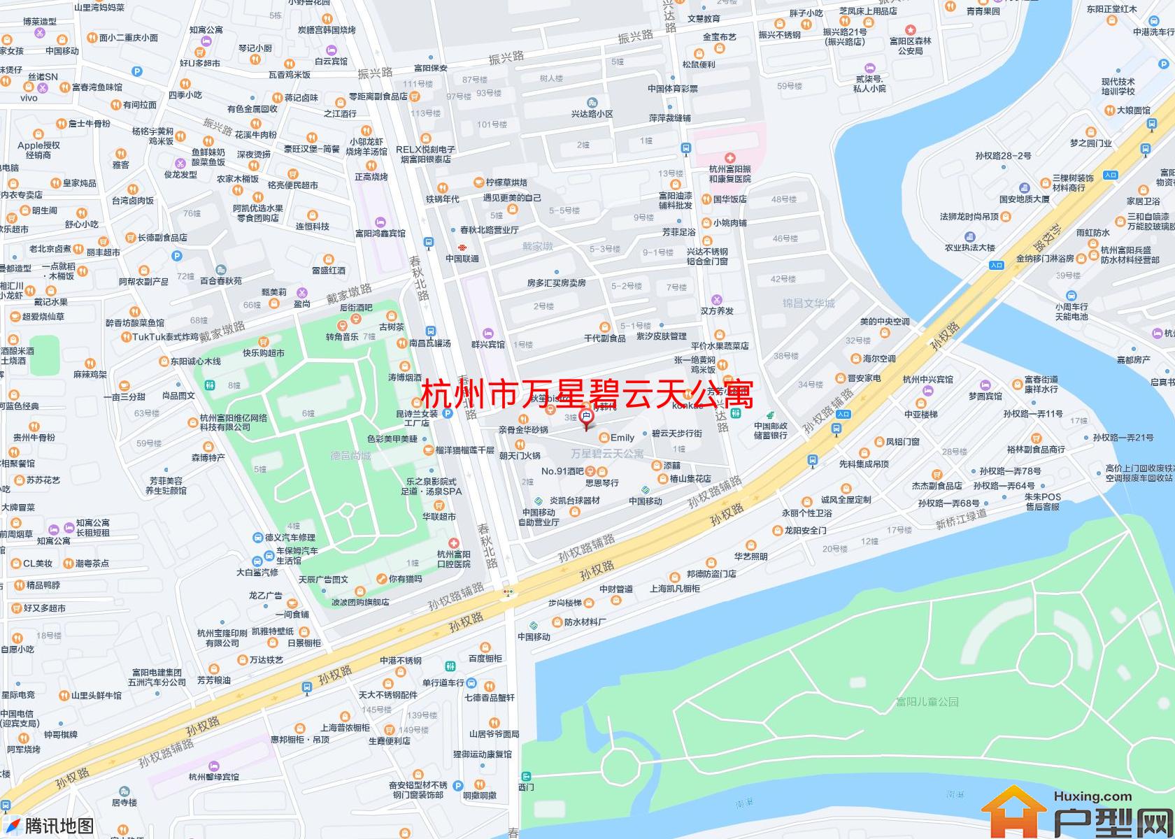 万星碧云天公寓小区 - 户型网
