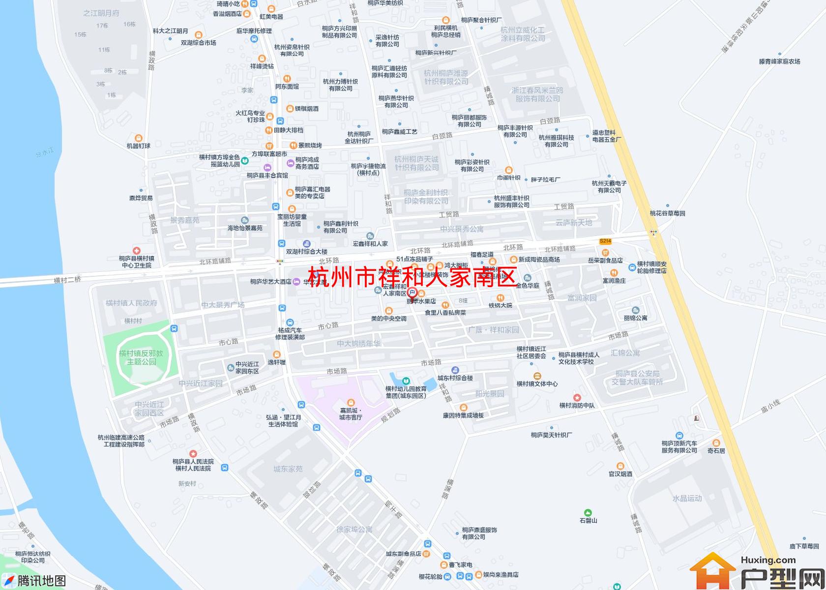 祥和人家南区小区 - 户型网