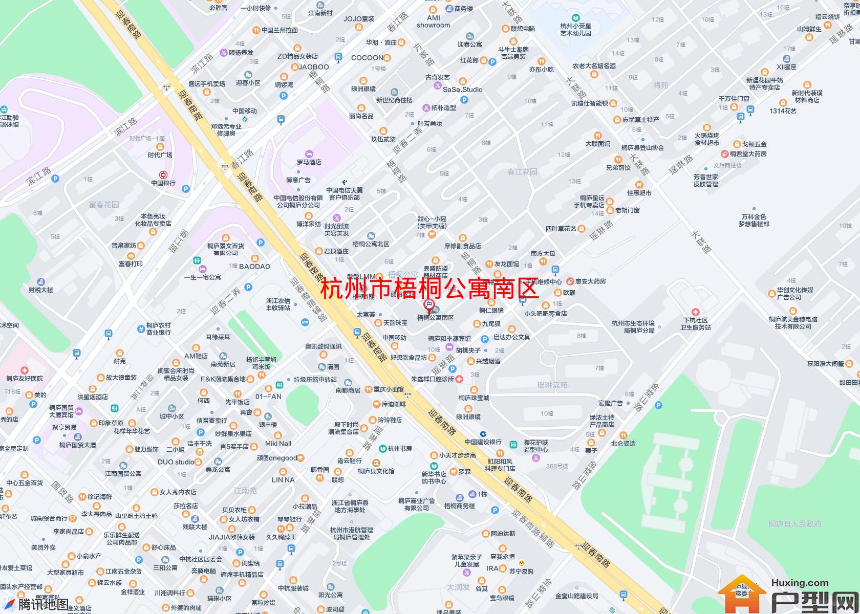 梧桐公寓南区小区 - 户型网