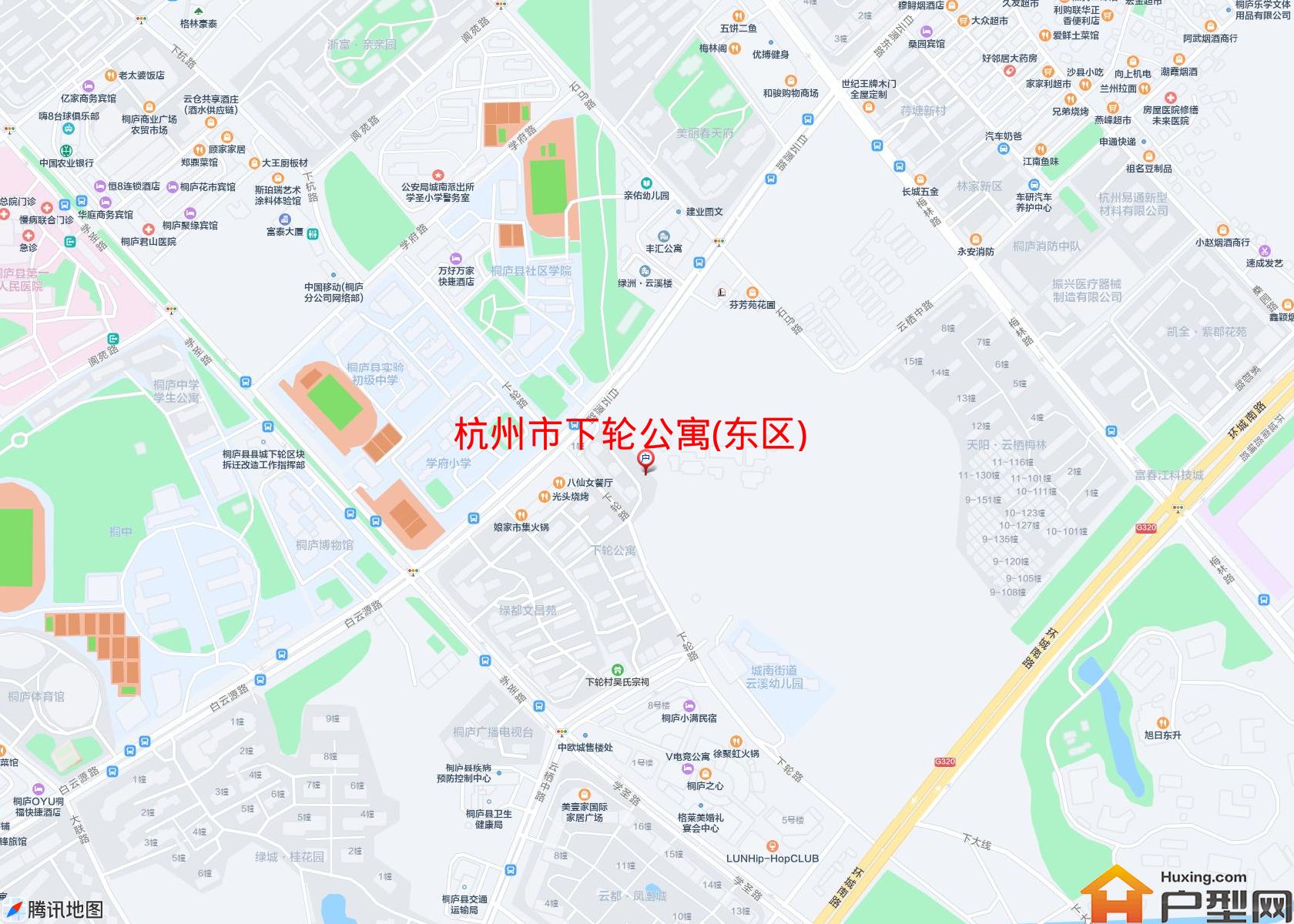 下轮公寓(东区)小区 - 户型网