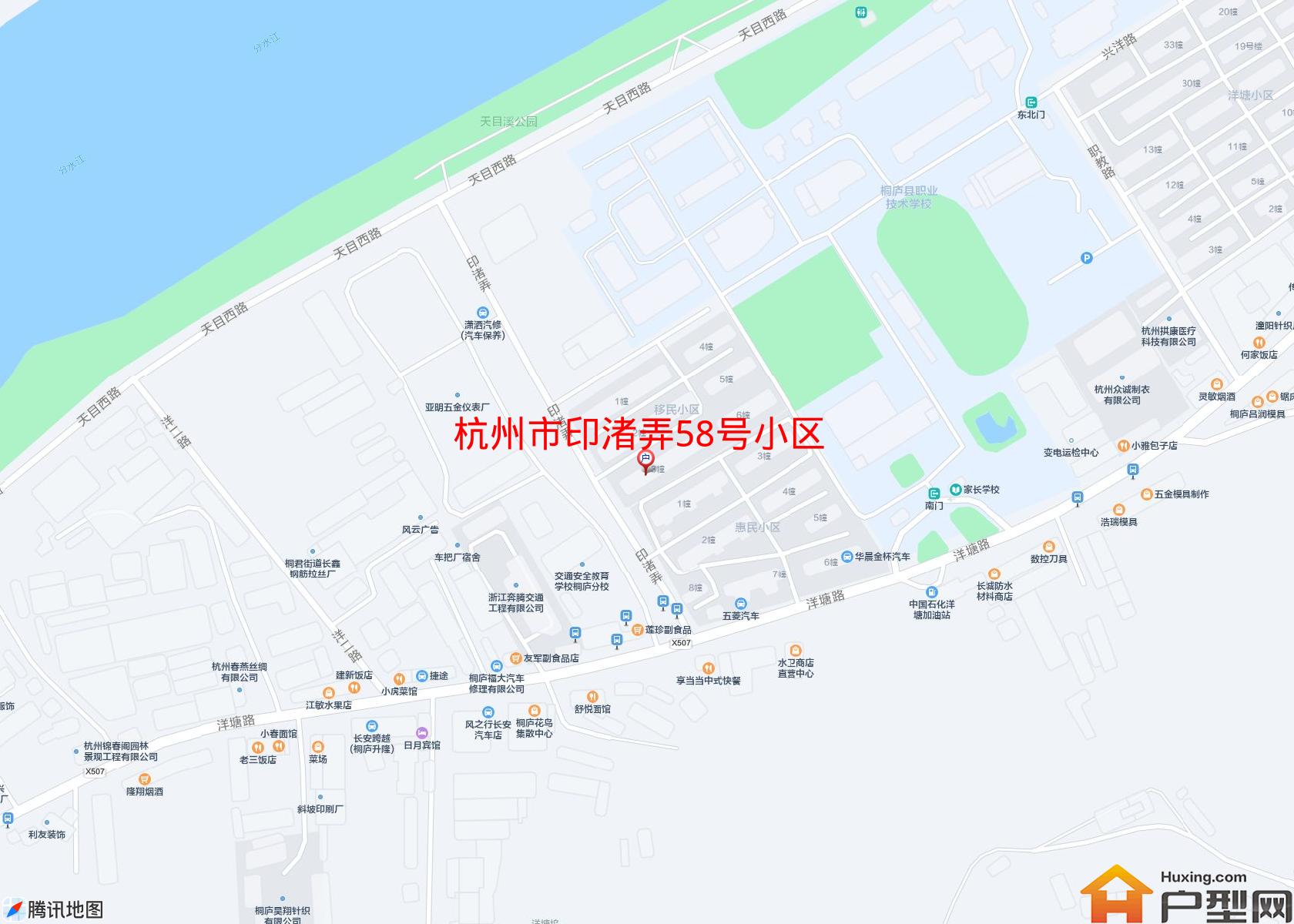 印渚弄58号小区小区 - 户型网
