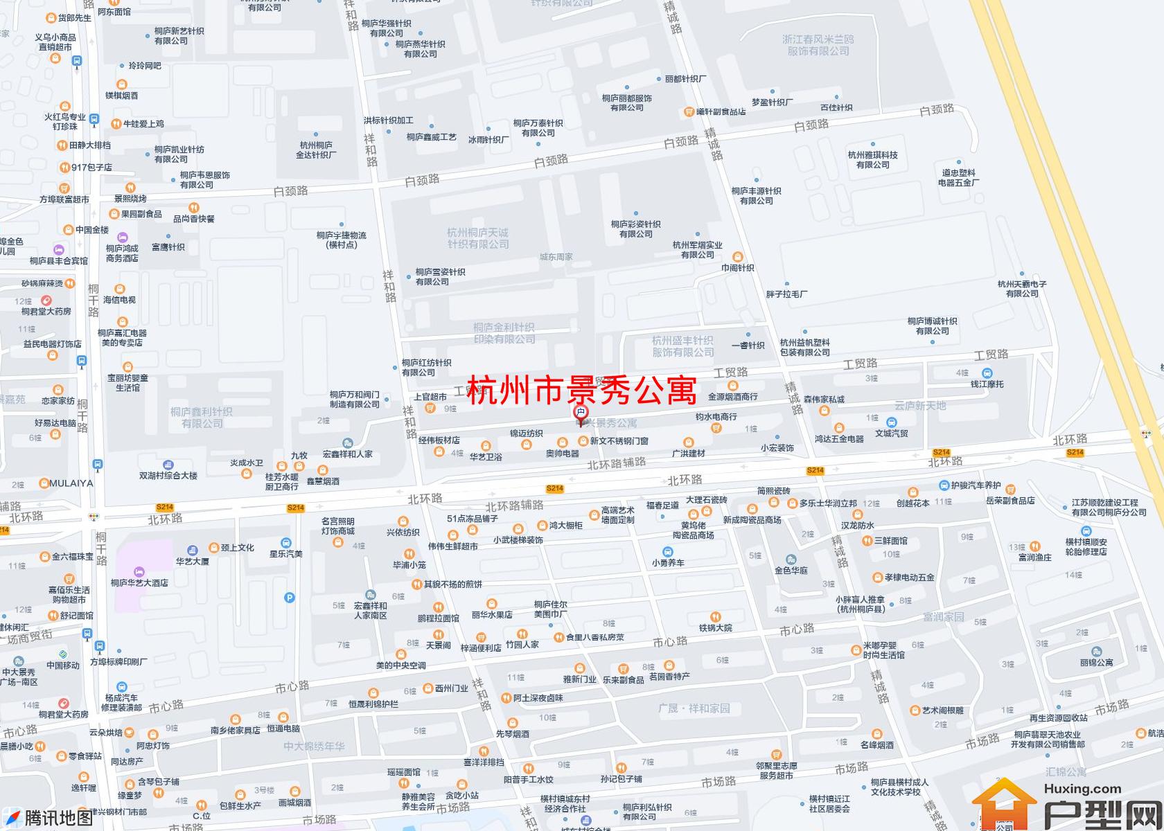 景秀公寓小区 - 户型网