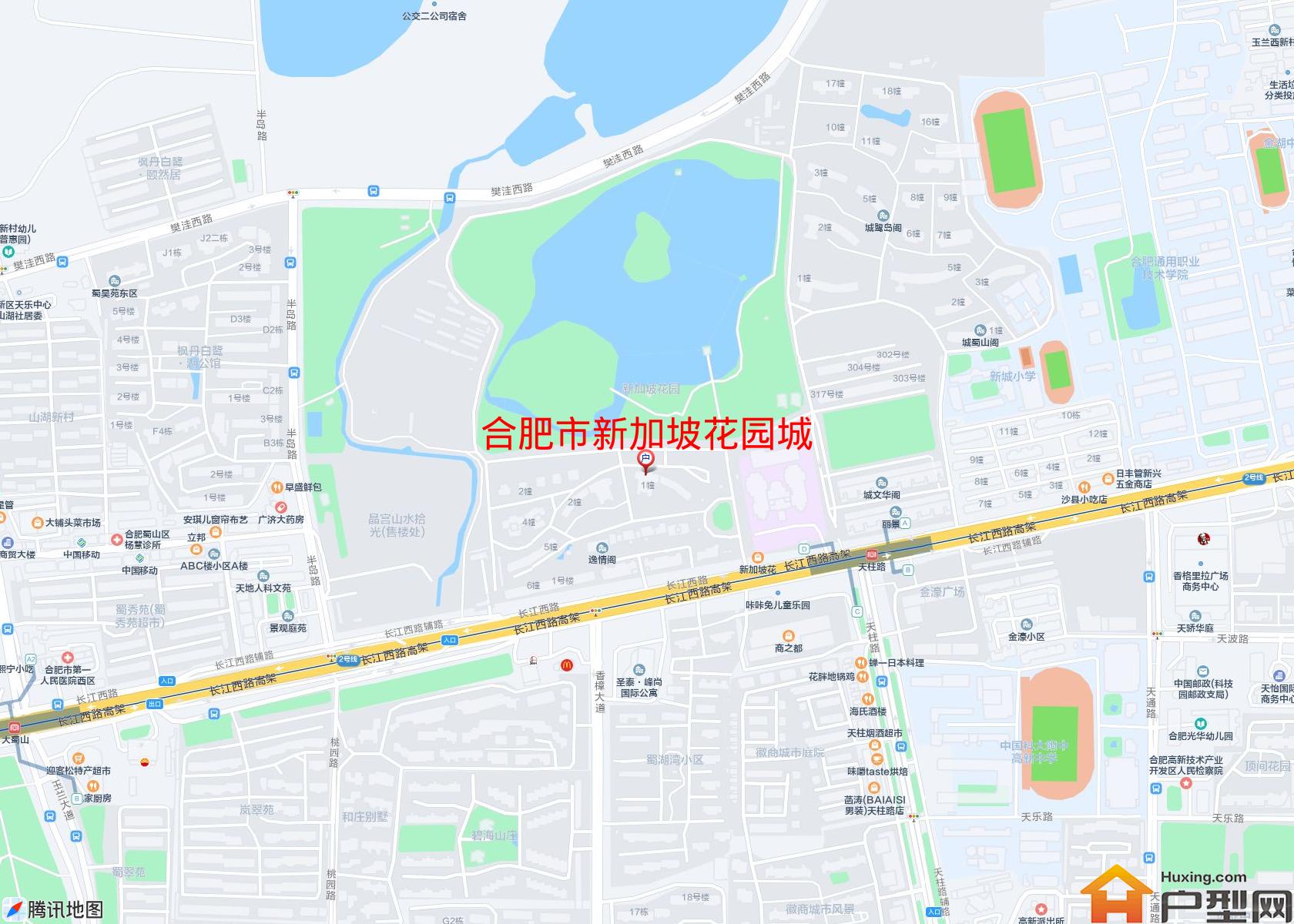 新加坡花园城小区 - 户型网