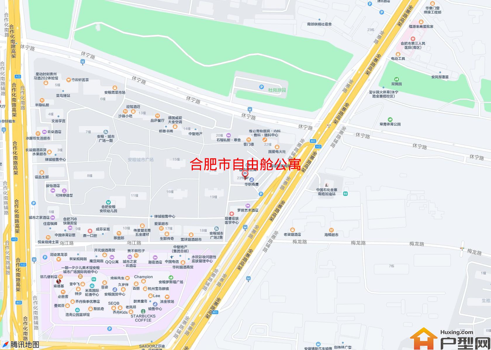 自由舱公寓小区 - 户型网
