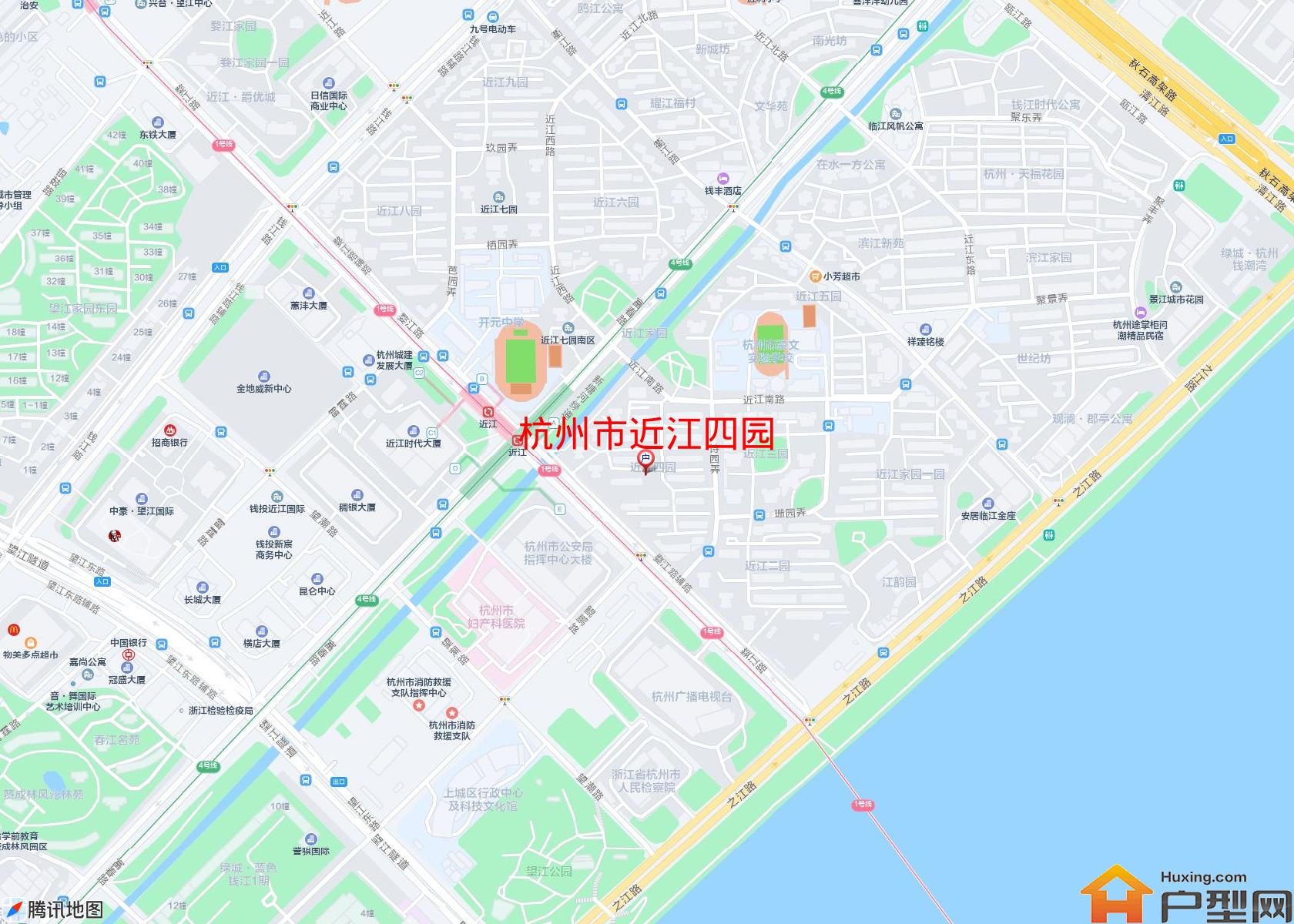 近江四园小区 - 户型网