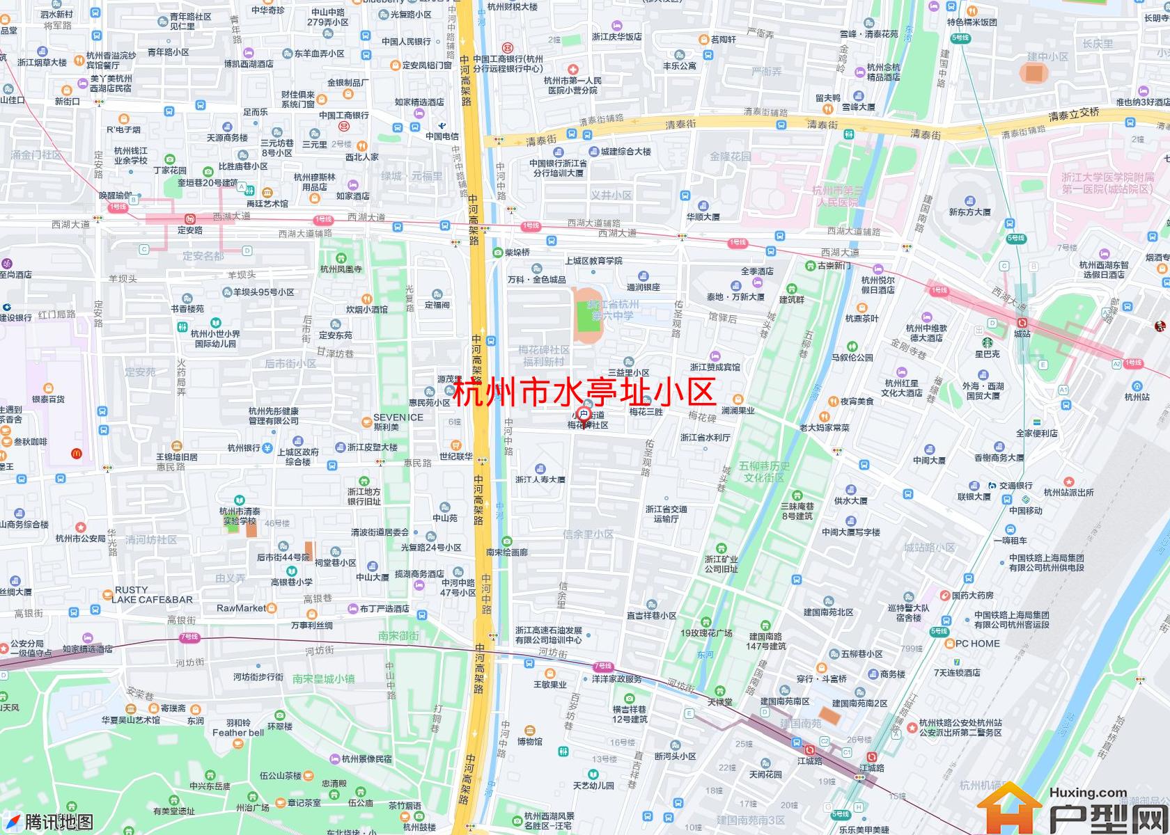 水亭址小区小区 - 户型网