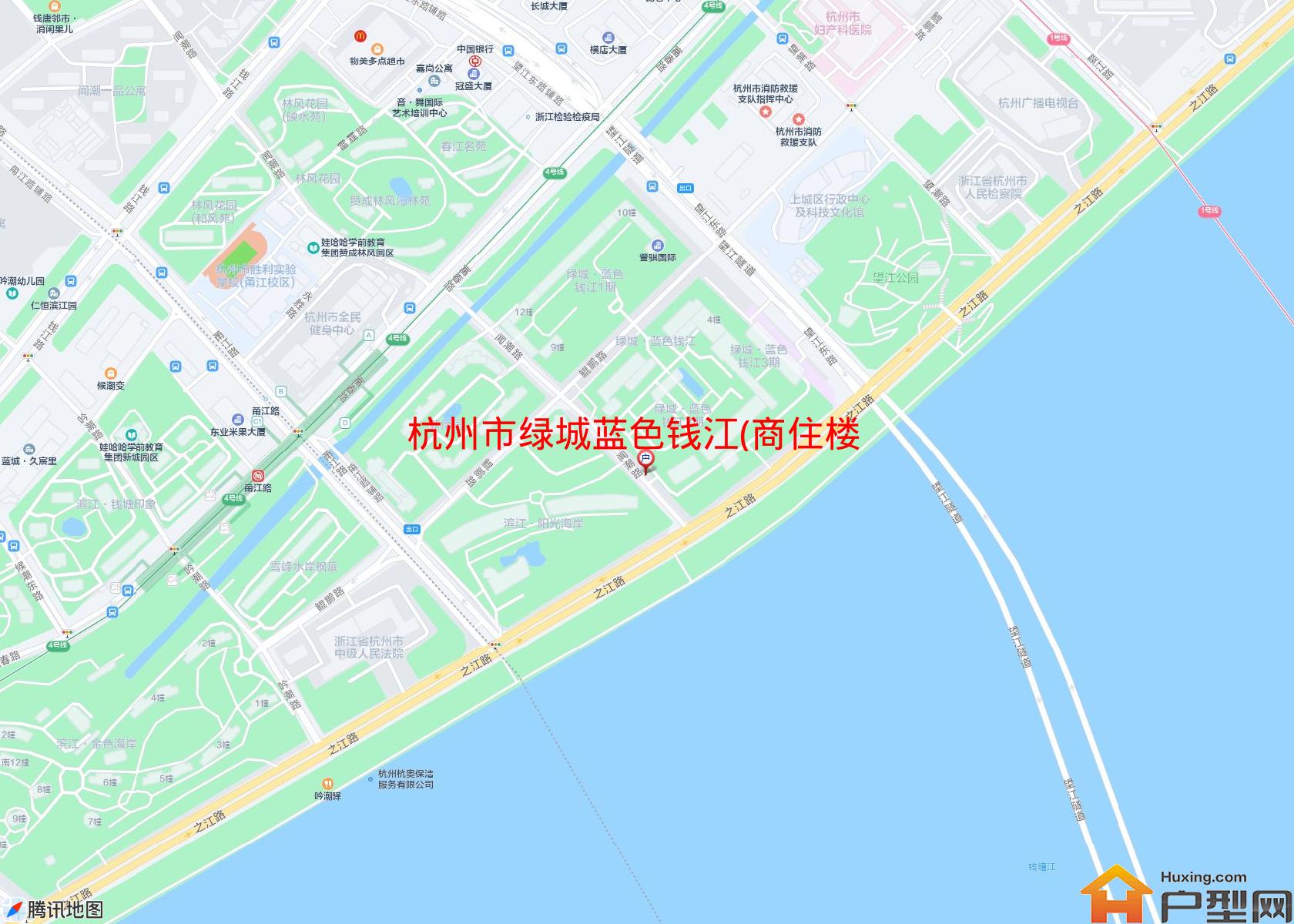绿城蓝色钱江(商住楼)小区 - 户型网