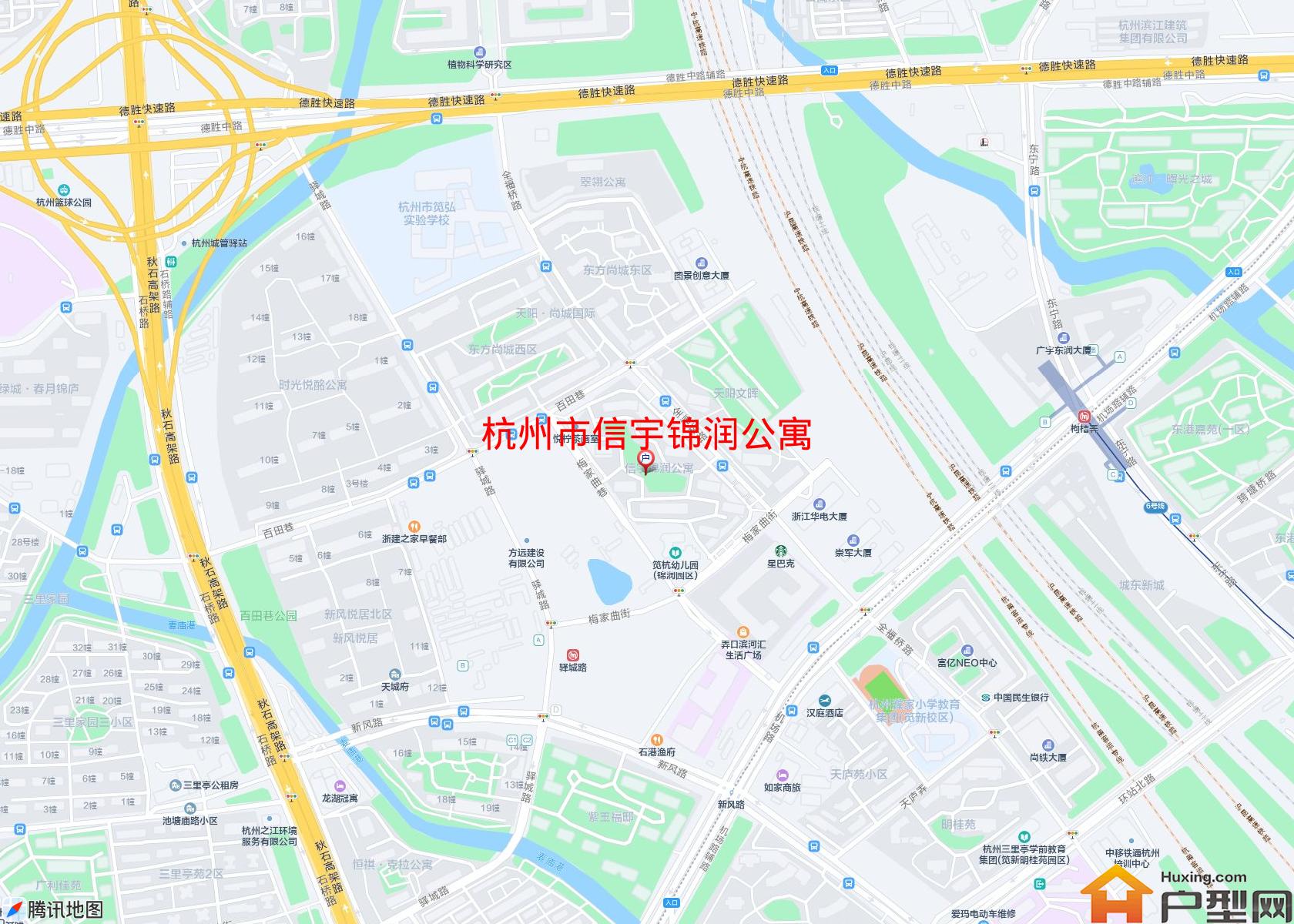 信宇锦润公寓小区 - 户型网