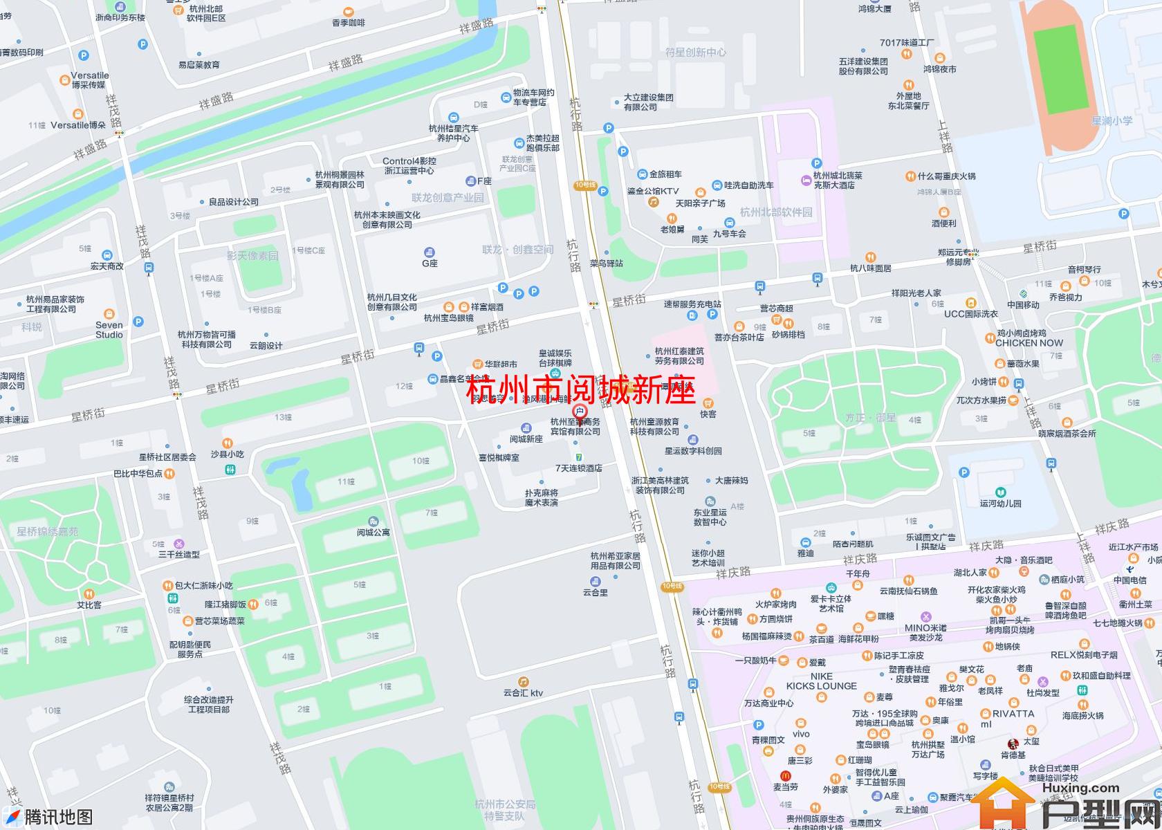 阅城新座小区 - 户型网