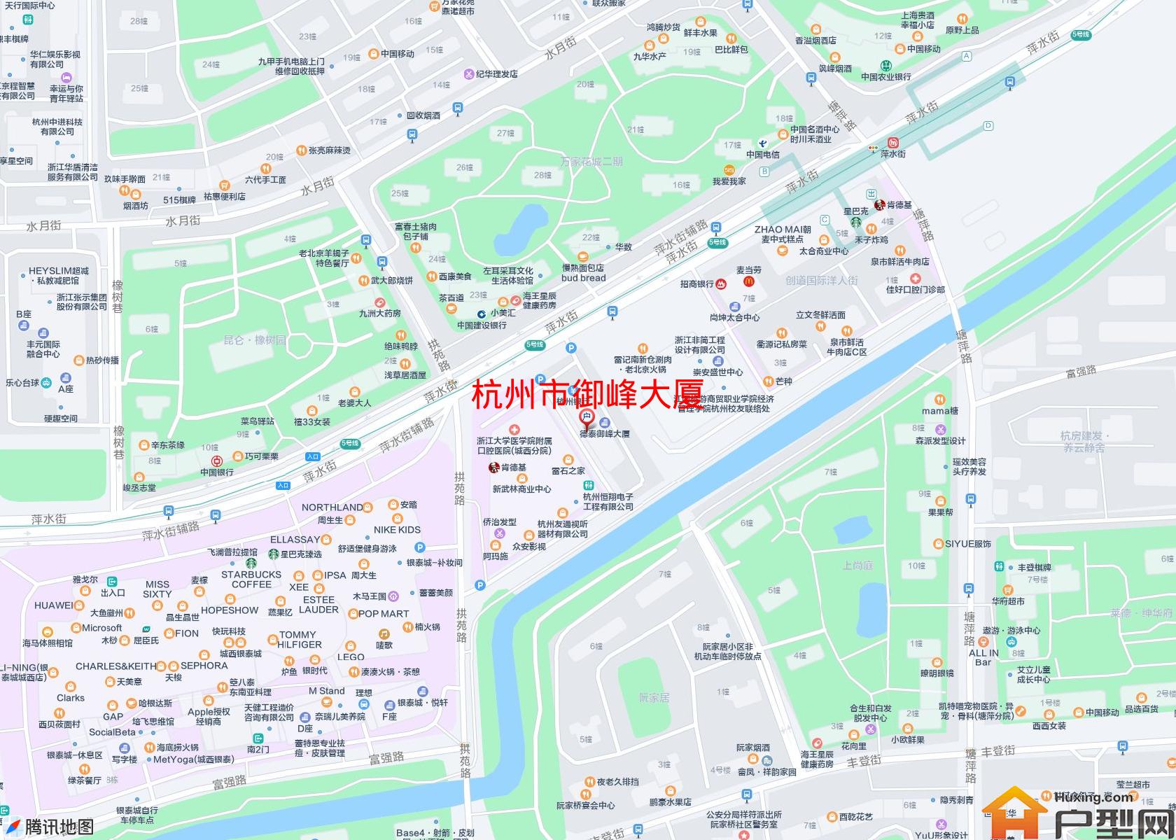 御峰大厦小区 - 户型网