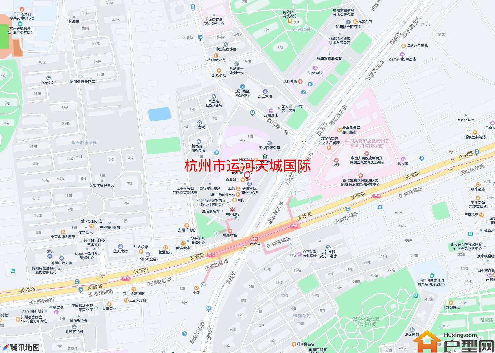 运河天城国际小区 - 户型网