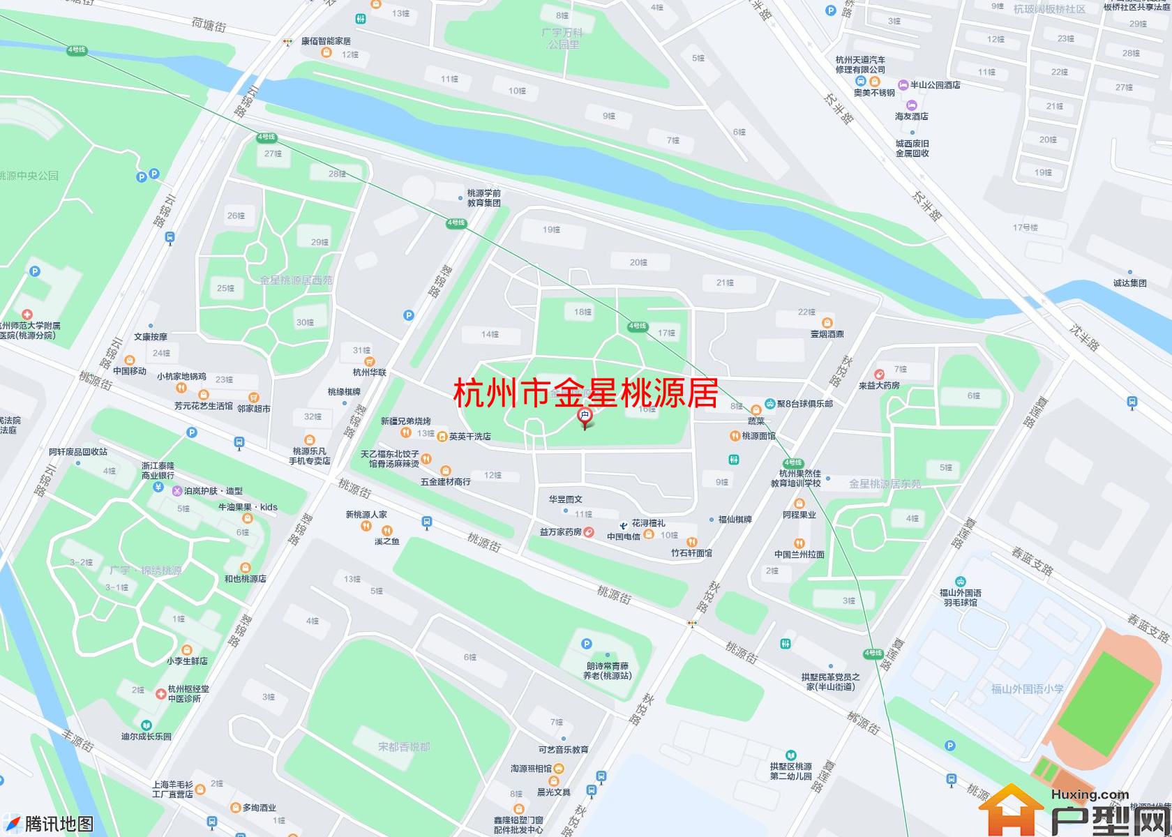 金星桃源居小区 - 户型网