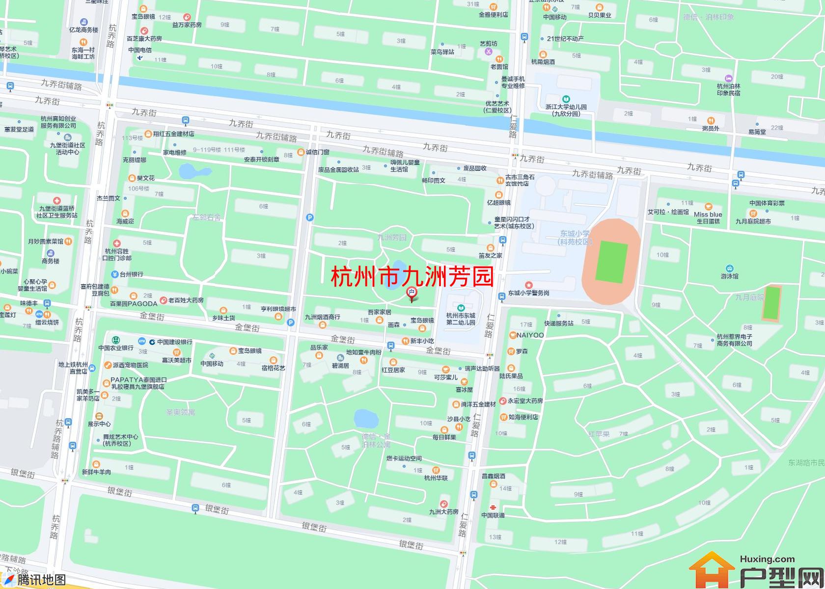 九洲芳园小区 - 户型网