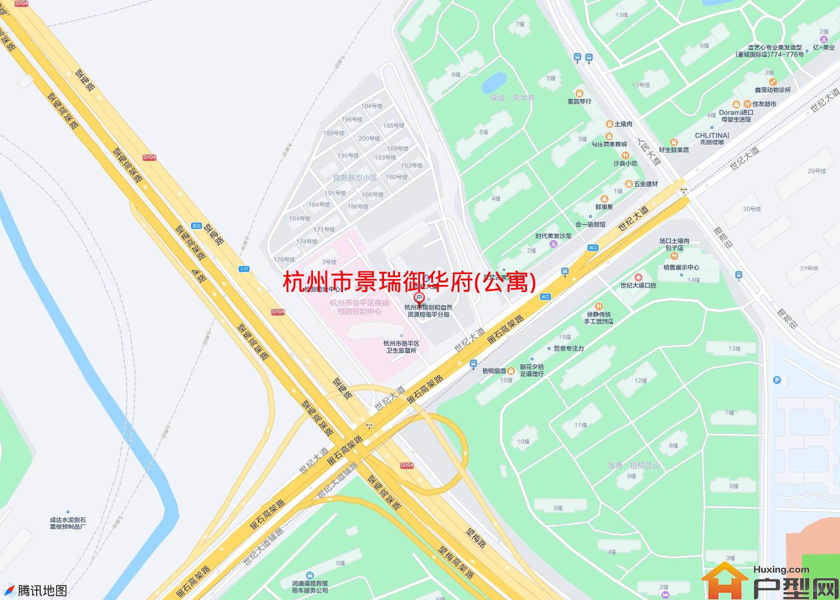 景瑞御华府(公寓)小区 - 户型网