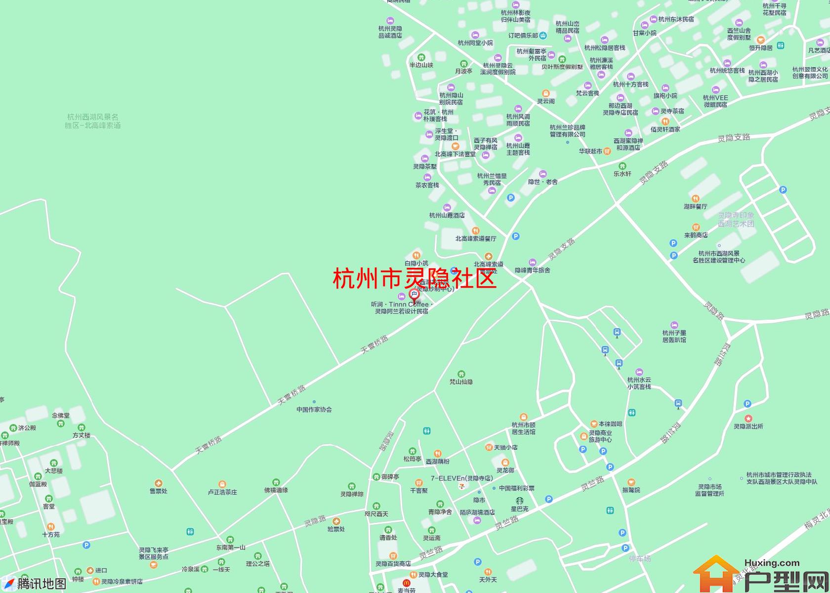 灵隐社区小区 - 户型网