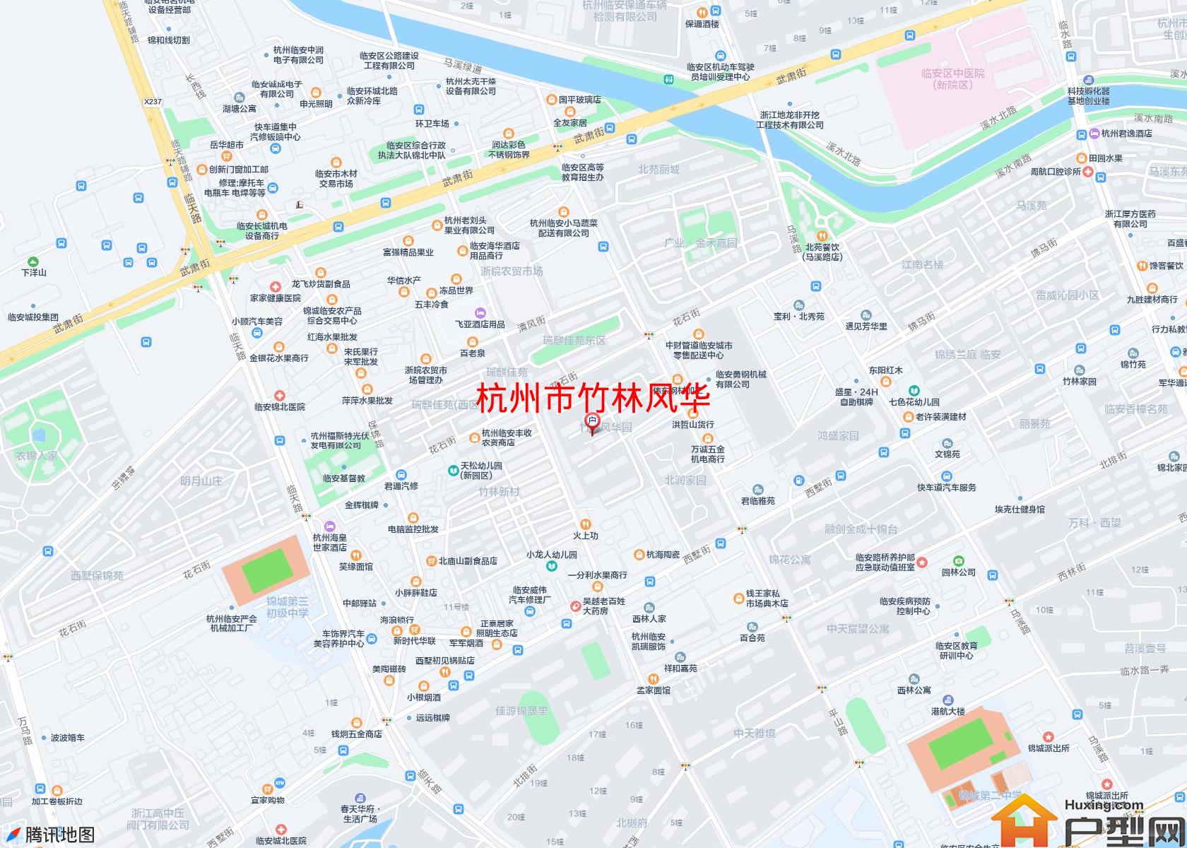 竹林风华小区 - 户型网