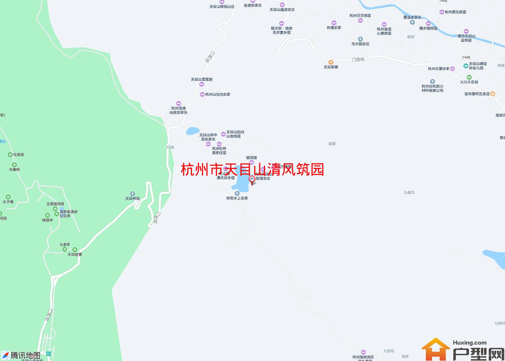 天目山清风筑园小区 - 户型网