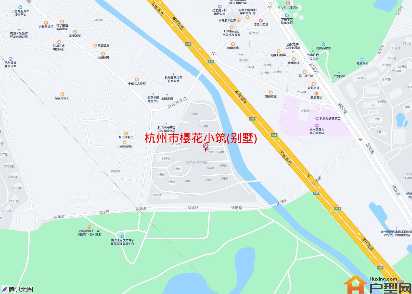 樱花小筑(别墅)小区 - 户型网