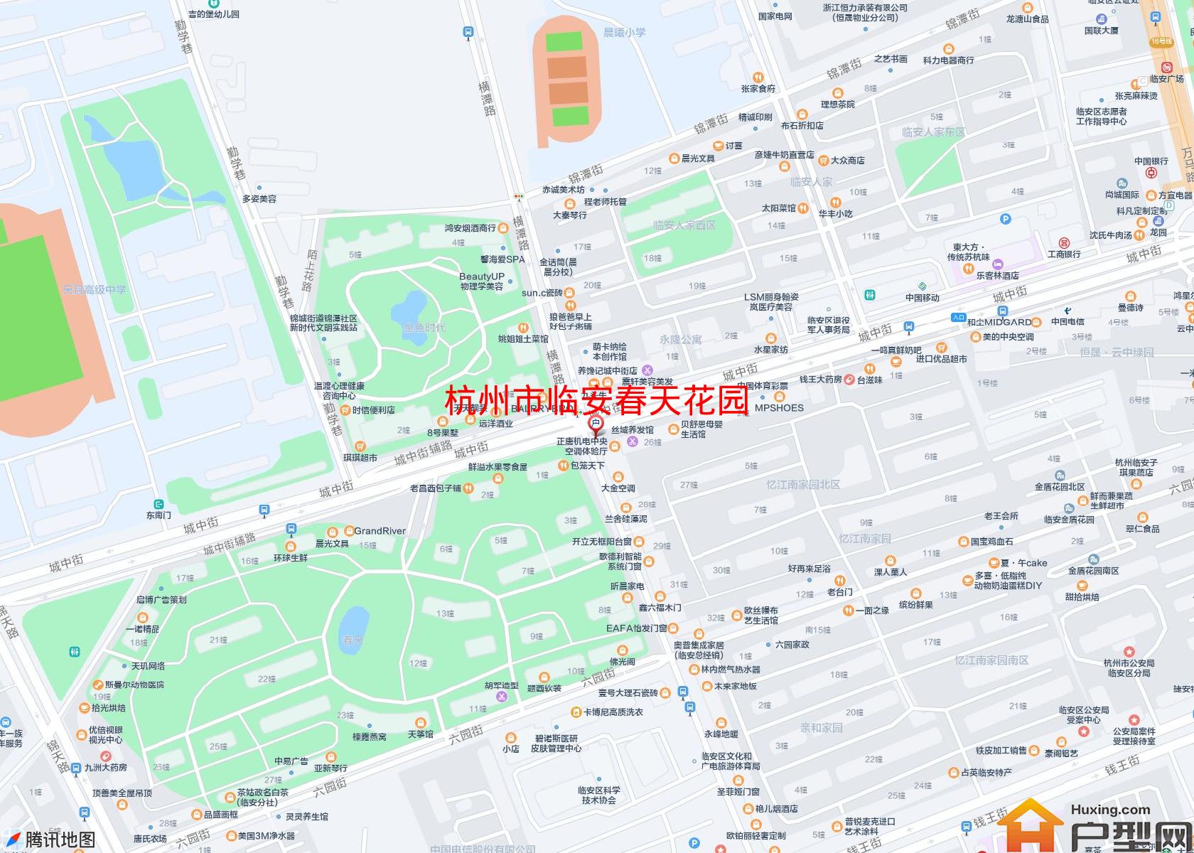 临安春天花园小区 - 户型网