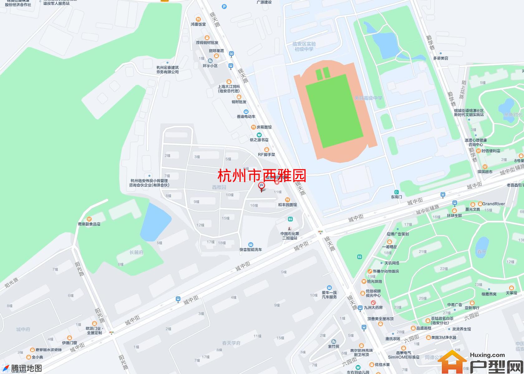 西雅园小区 - 户型网