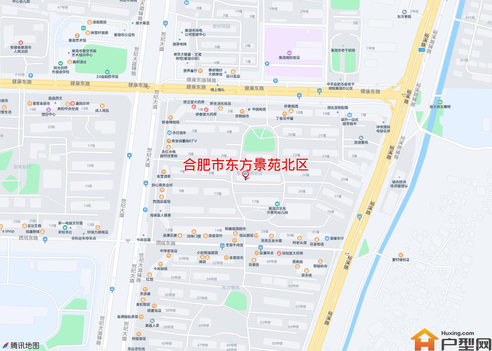 东方景苑北区小区 - 户型网