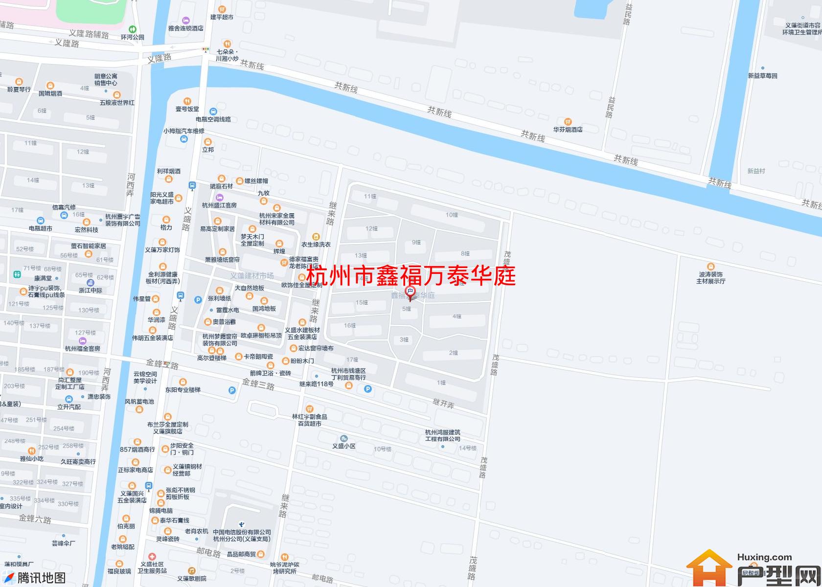 鑫福万泰华庭小区 - 户型网