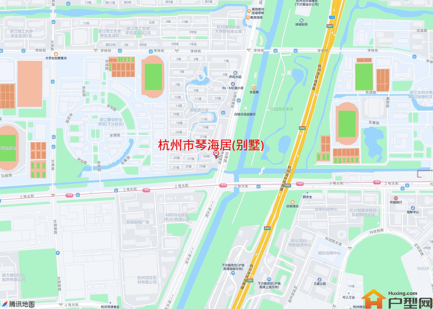 琴海居(别墅)小区 - 户型网