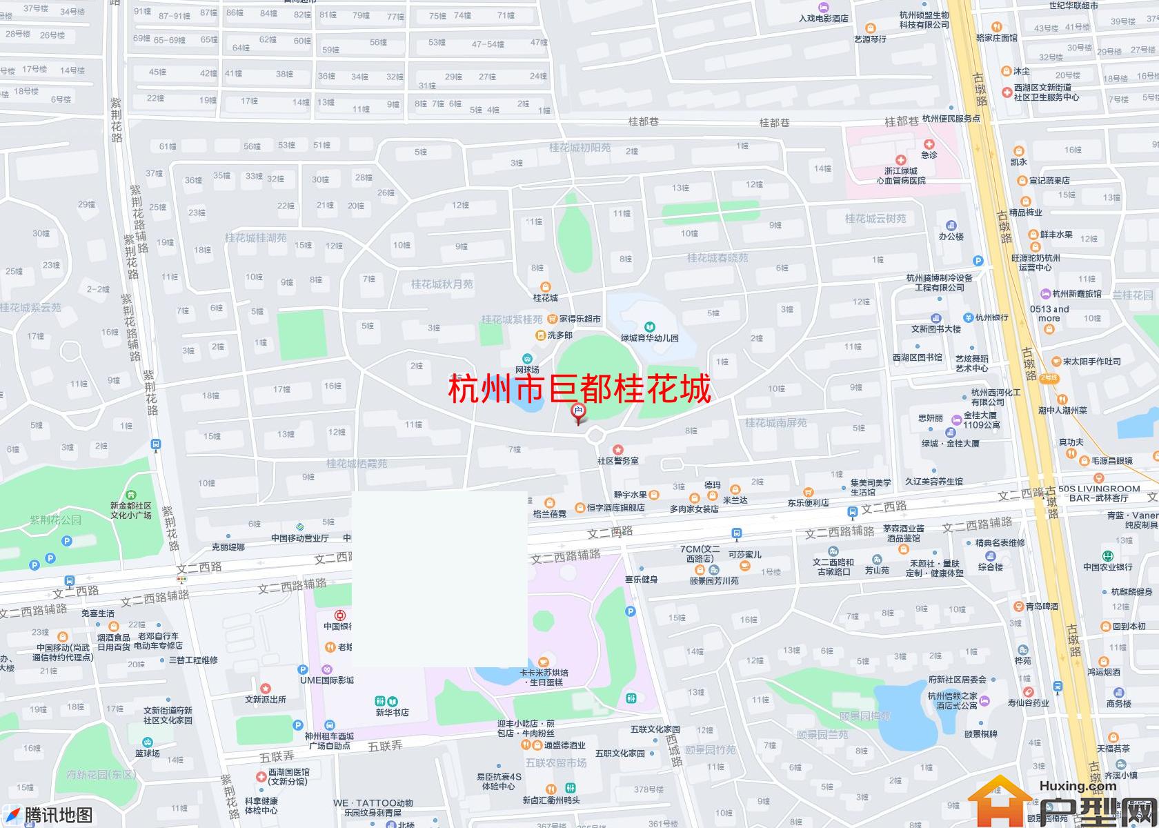 巨都桂花城小区 - 户型网