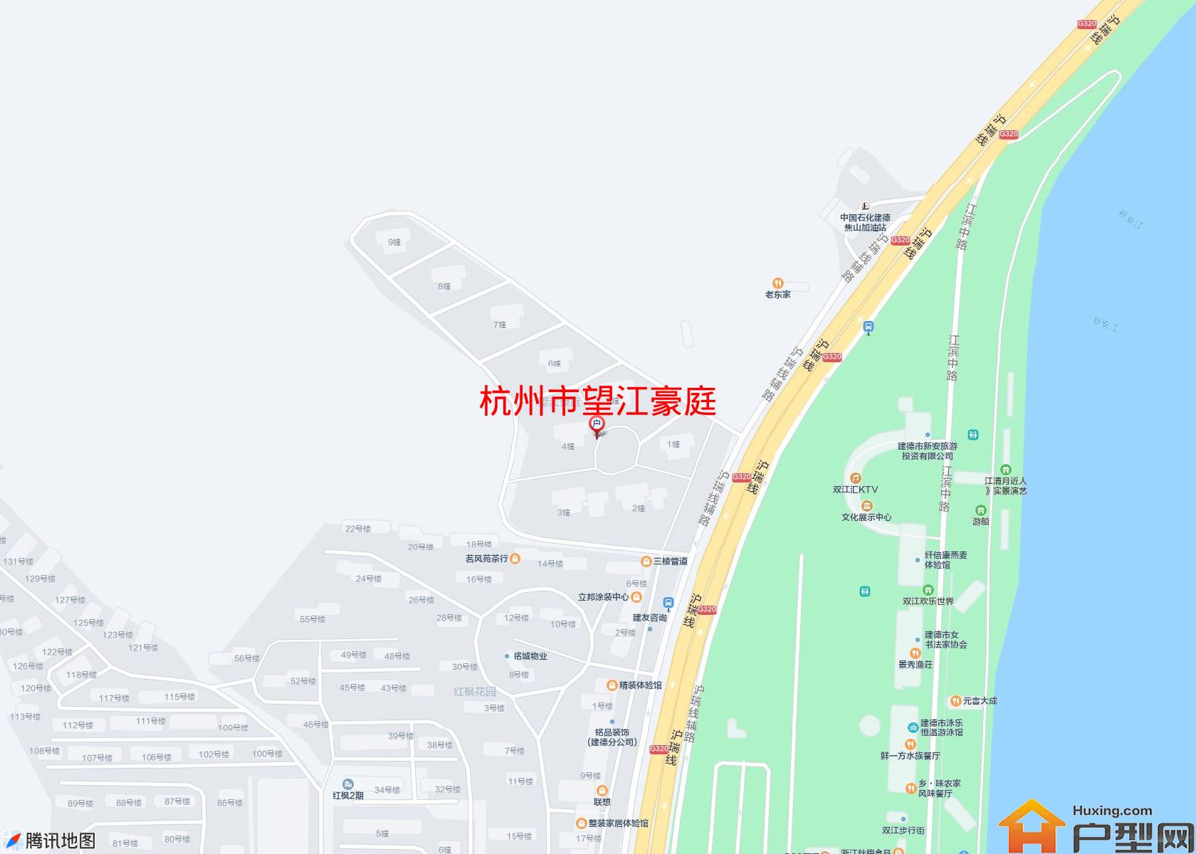 望江豪庭小区 - 户型网