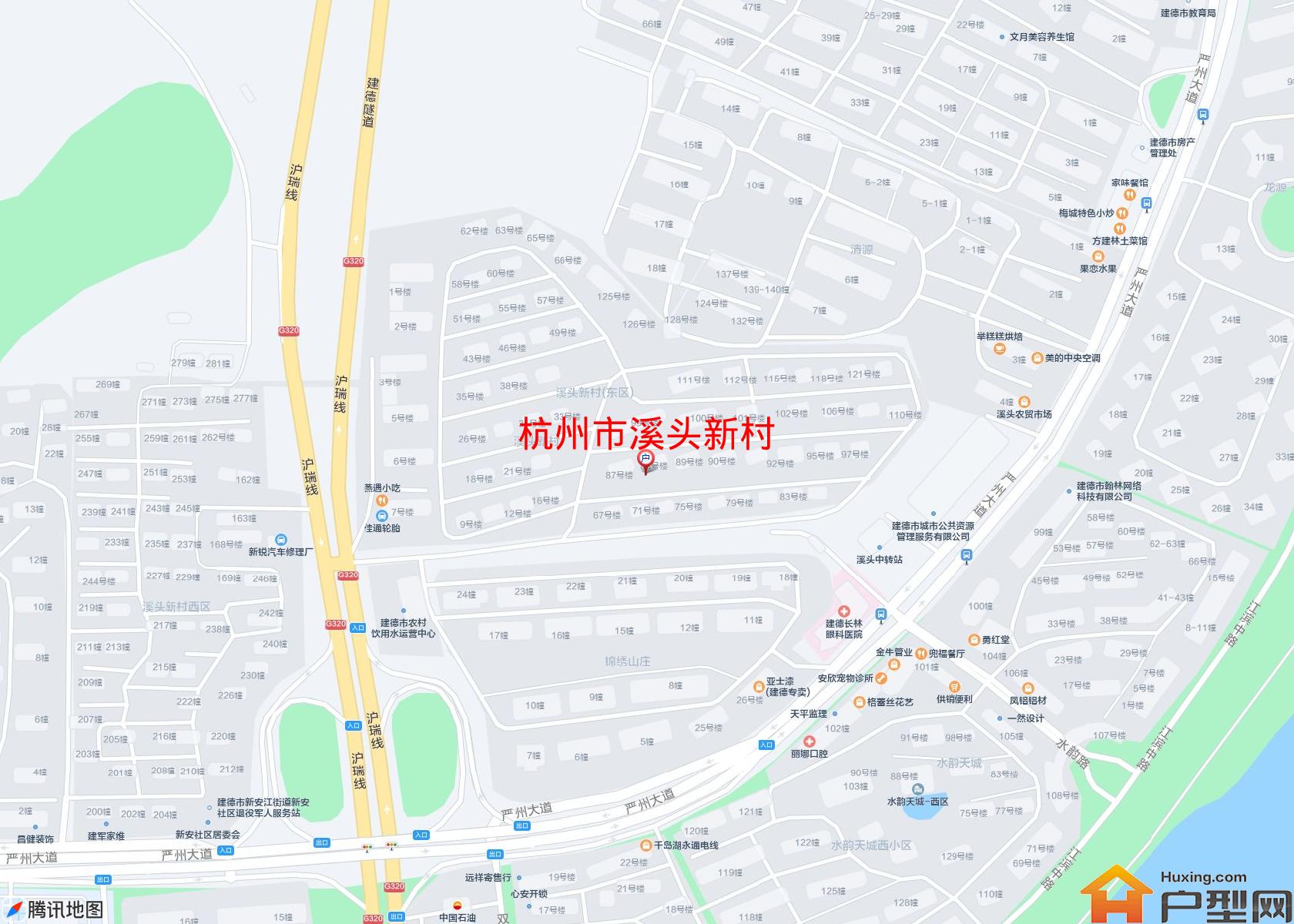 溪头新村小区 - 户型网