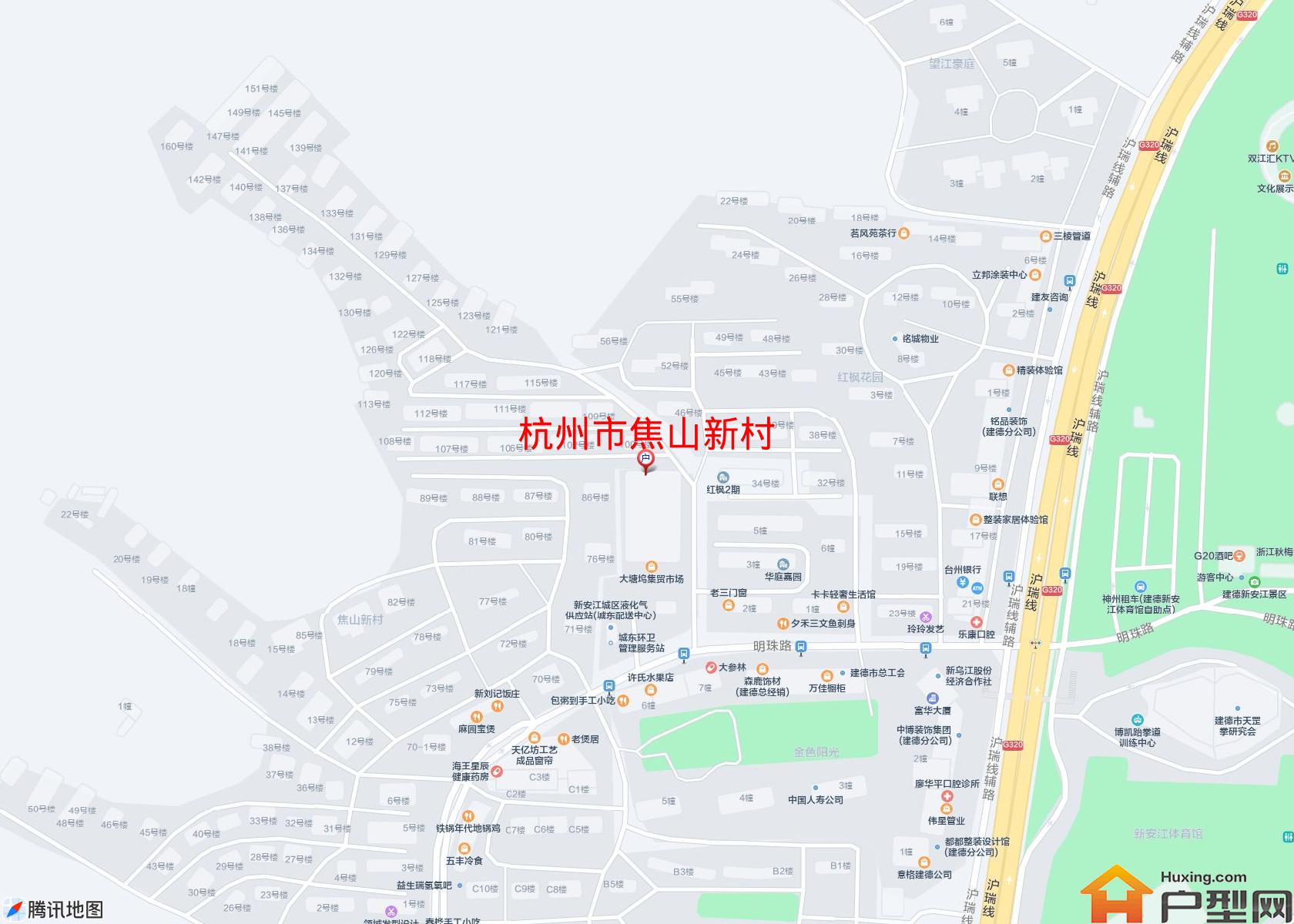 焦山新村小区 - 户型网