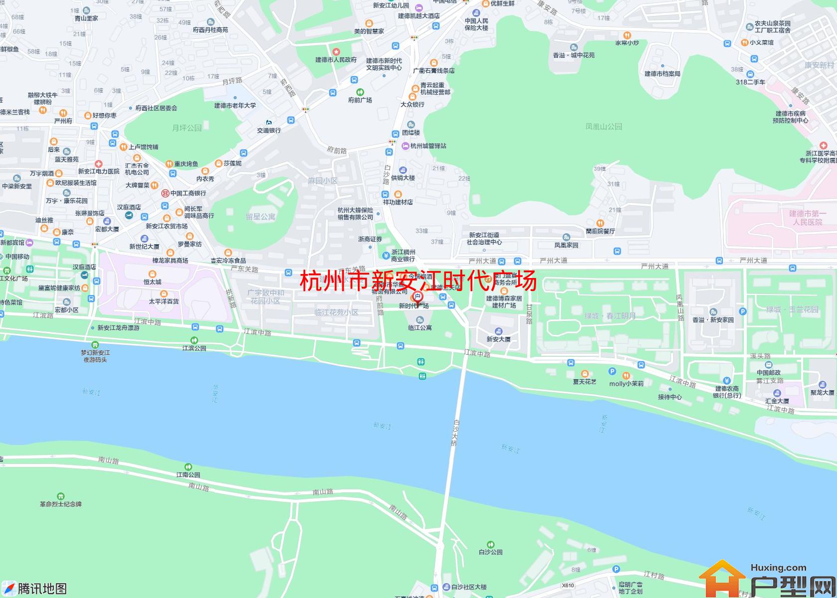 新安江时代广场小区 - 户型网