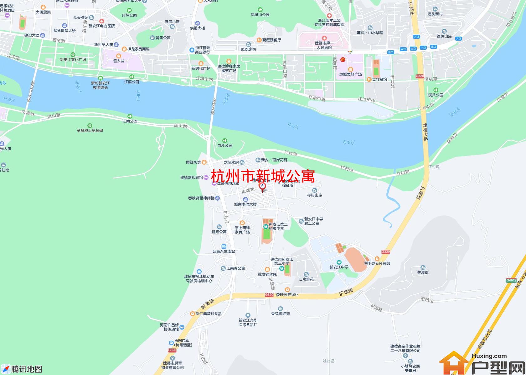 新城公寓小区 - 户型网