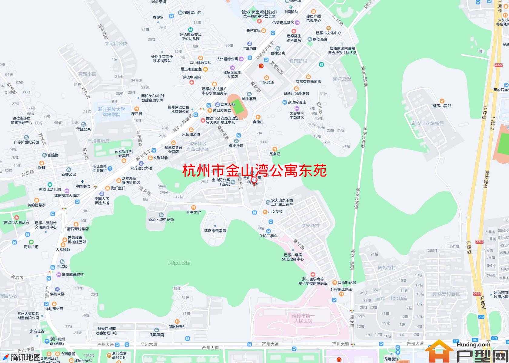 金山湾公寓东苑小区 - 户型网