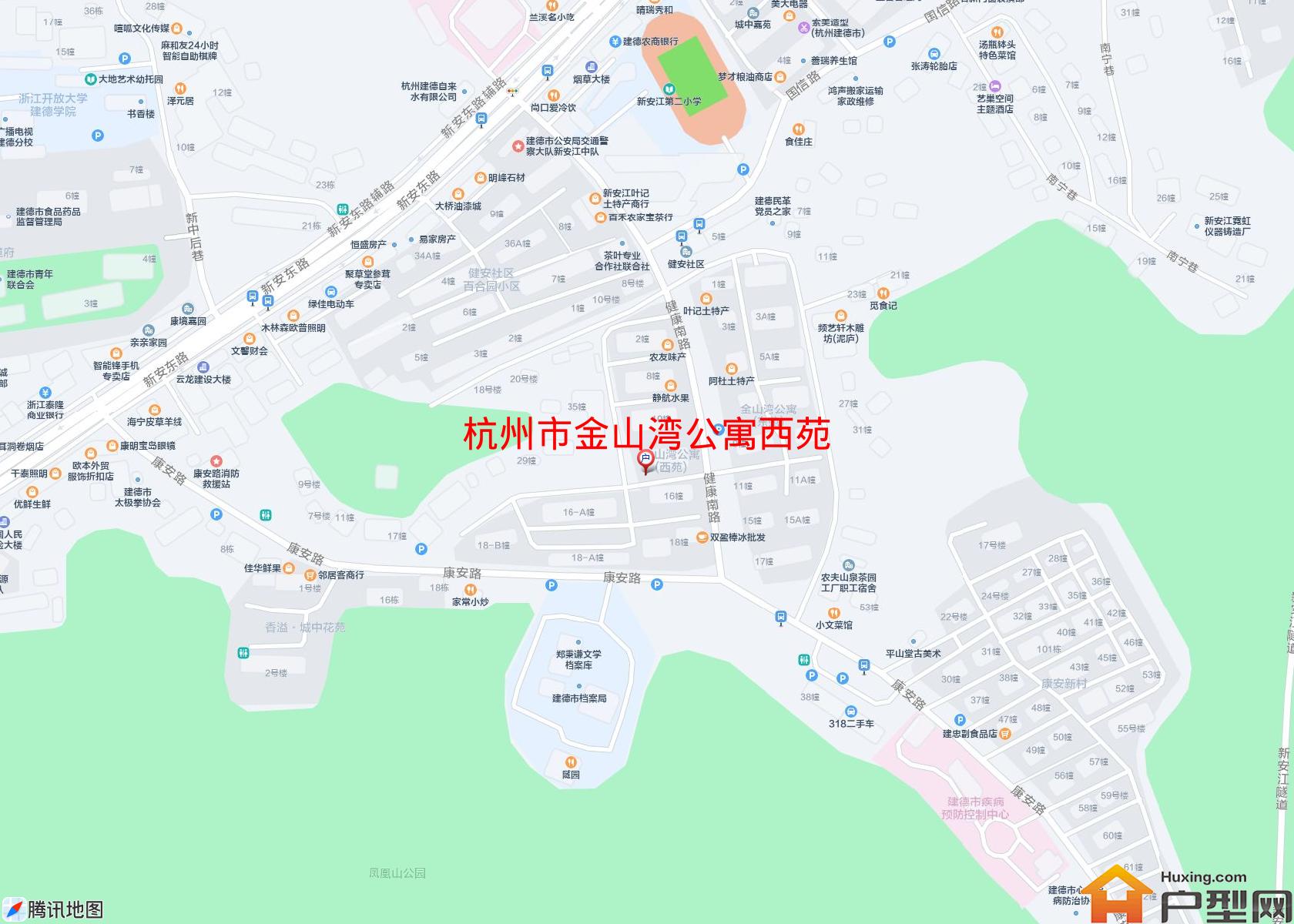 金山湾公寓西苑小区 - 户型网