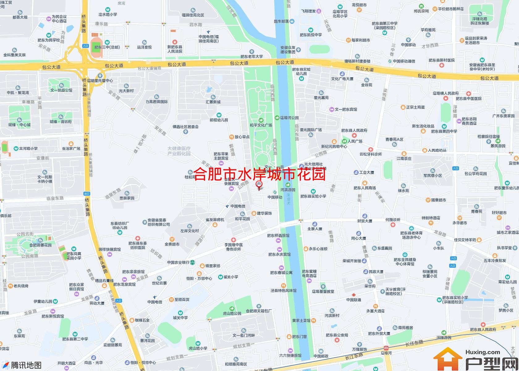 水岸城市花园小区 - 户型网