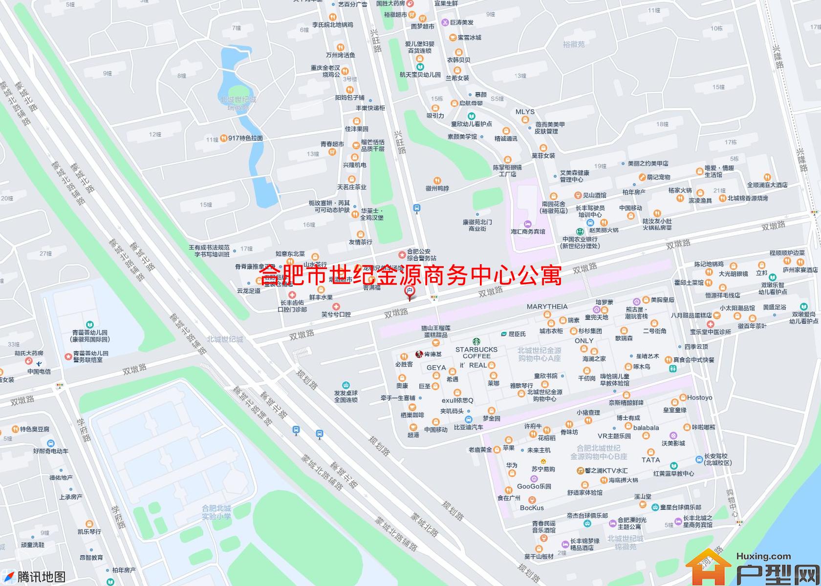 世纪金源商务中心公寓小区 - 户型网