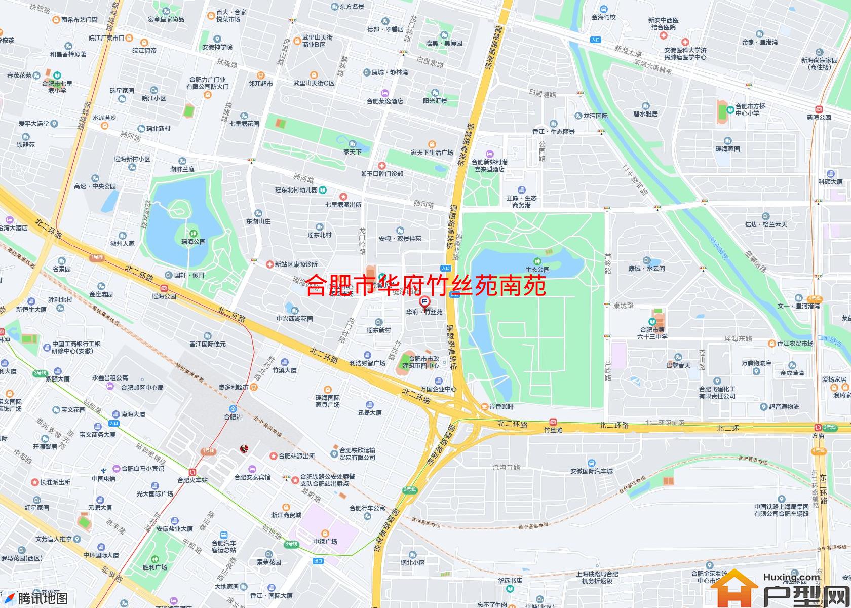 华府竹丝苑南苑小区 - 户型网