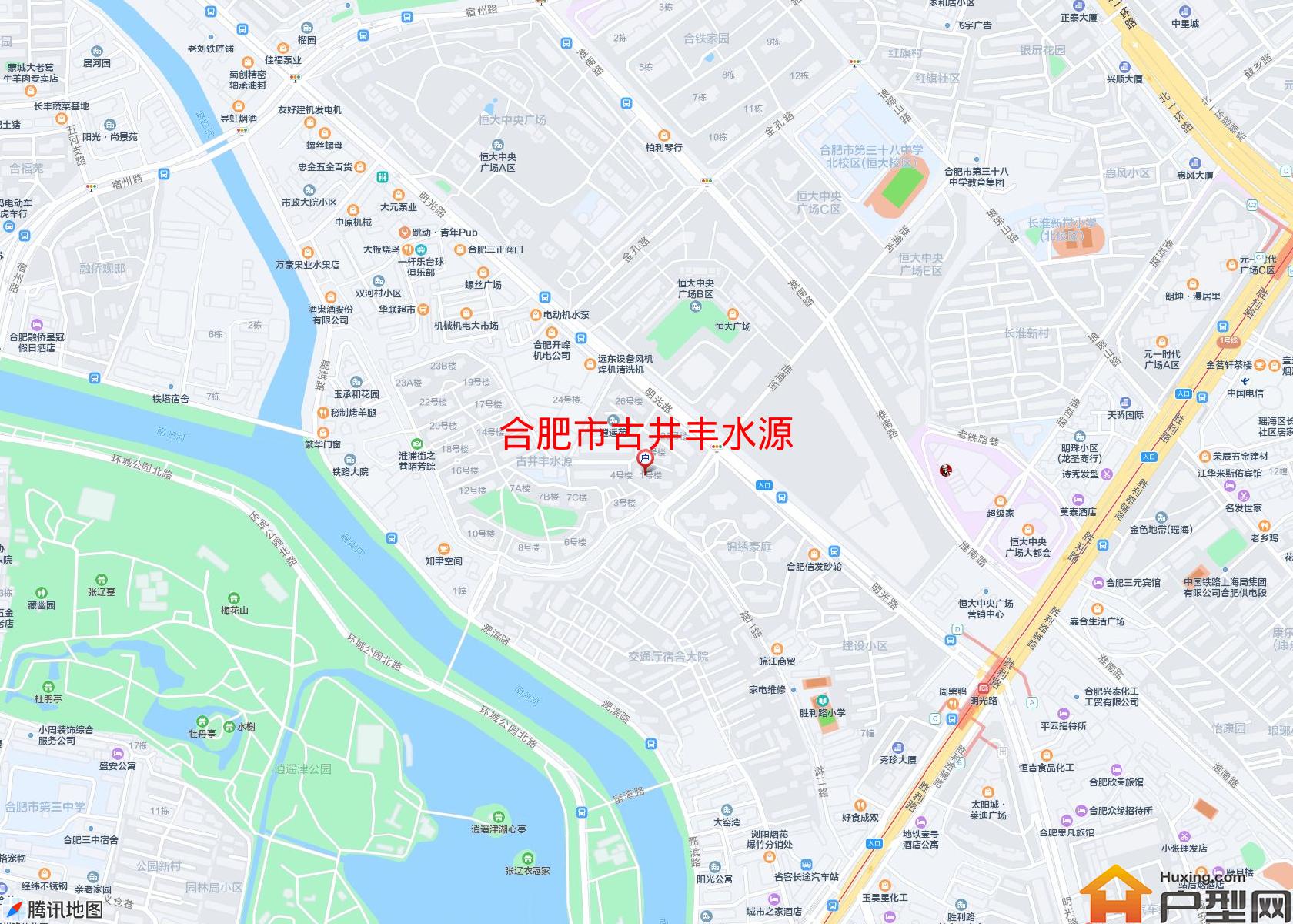 古井丰水源小区 - 户型网 古井丰水源小区 - 户型网
