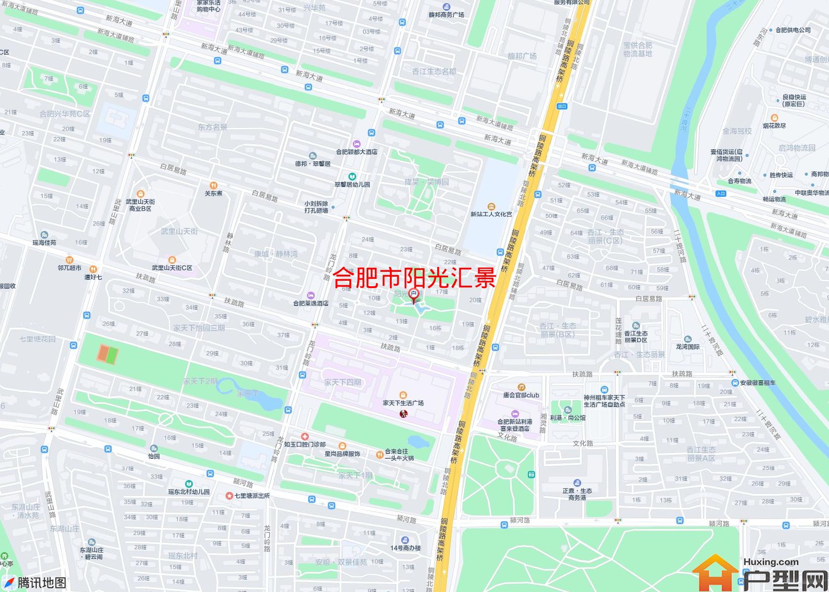 阳光汇景小区 - 户型网 阳光汇景小区 - 户型网