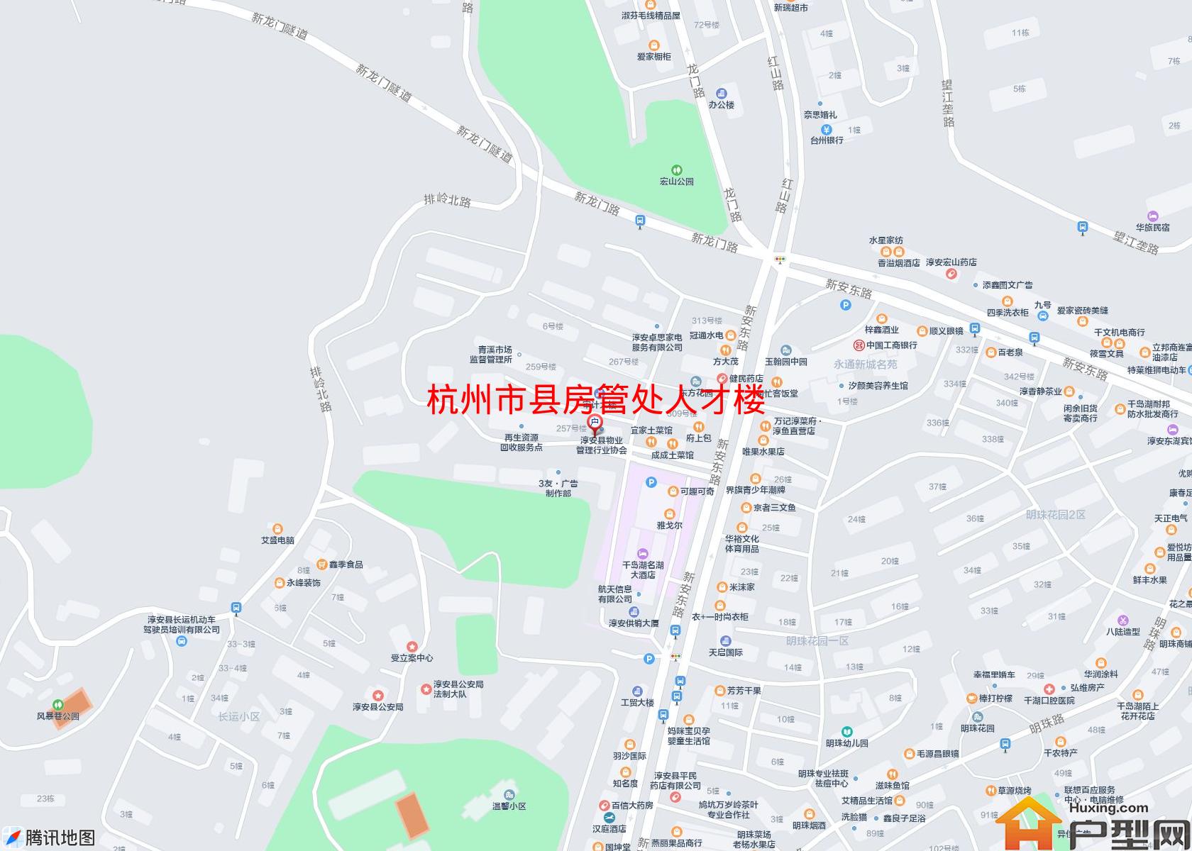县房管处人才楼小区 - 户型网