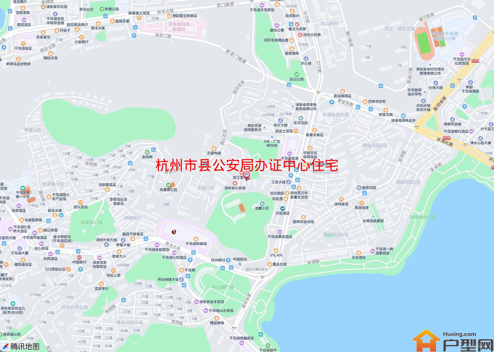 县公安局办证中心住宅楼小区 - 户型网