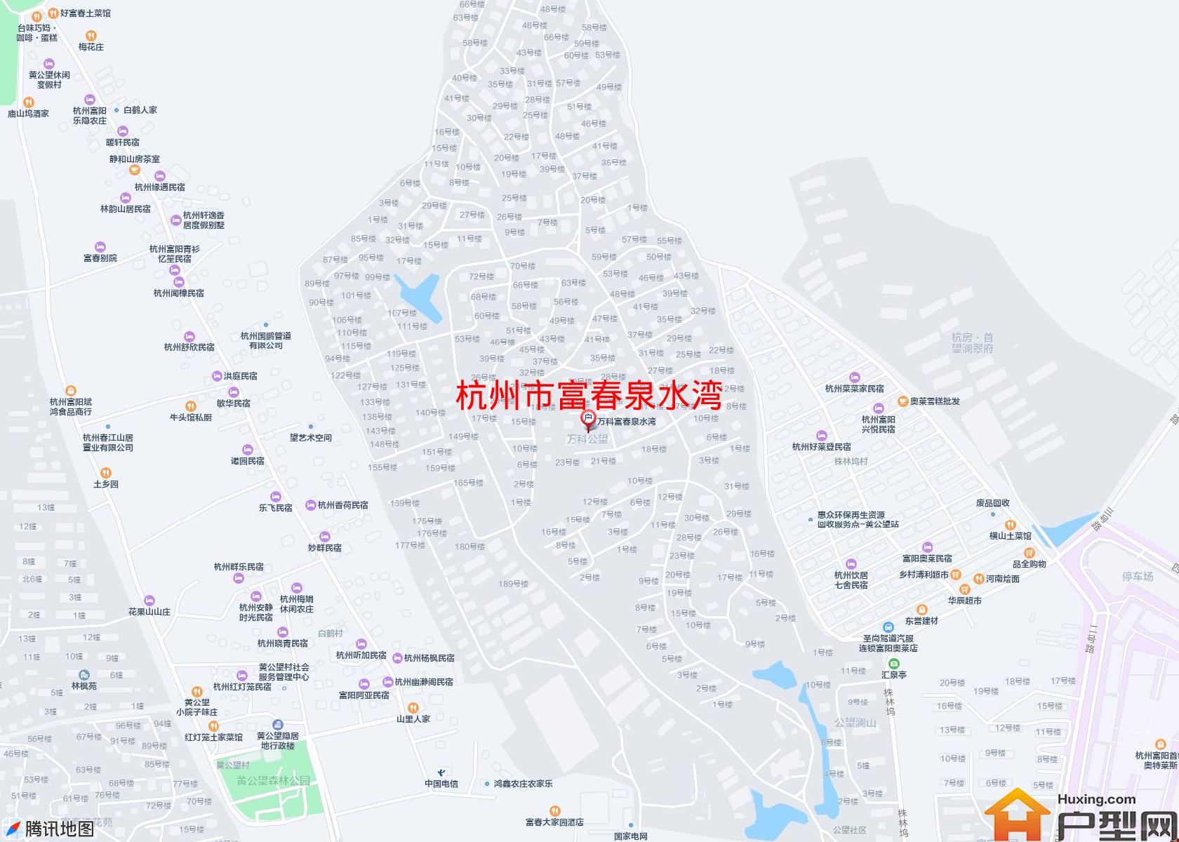富春泉水湾小区 - 户型网
